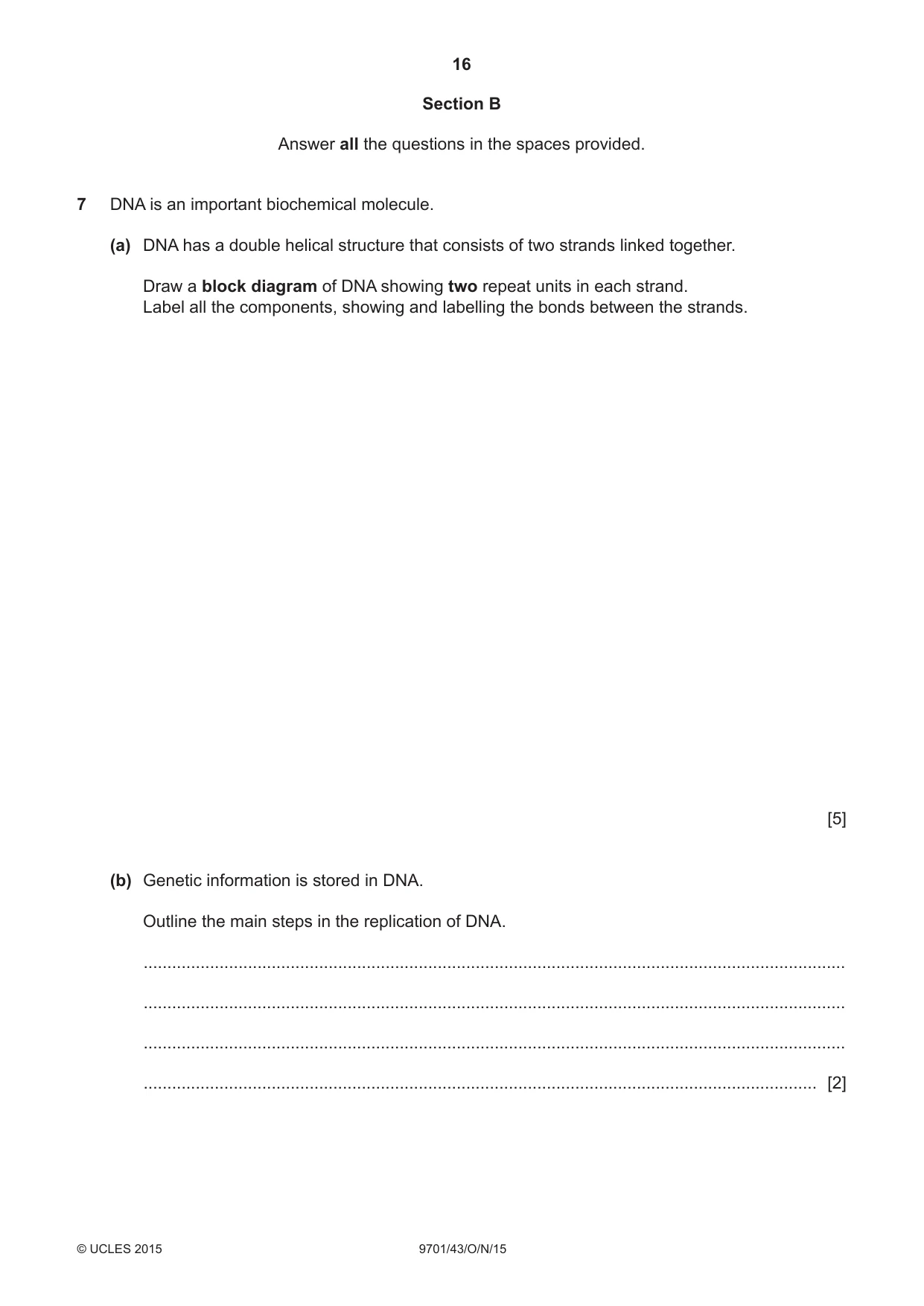 Cambridge A Level Chemistry 9701 2015 Oct/Nov Paper 4 · Variant 3 question paper, page 16 of 20