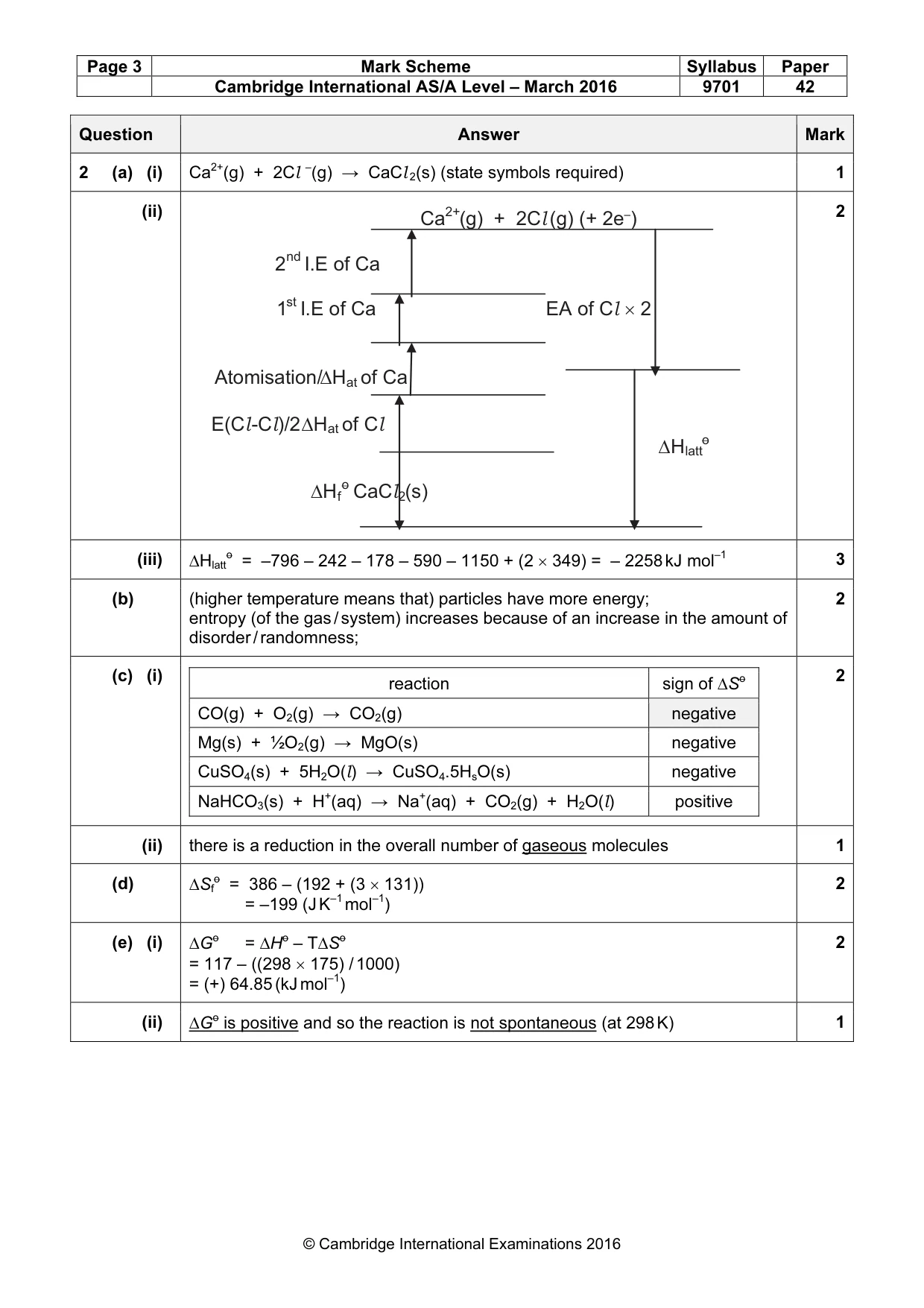 Mark scheme, page 3 of 10