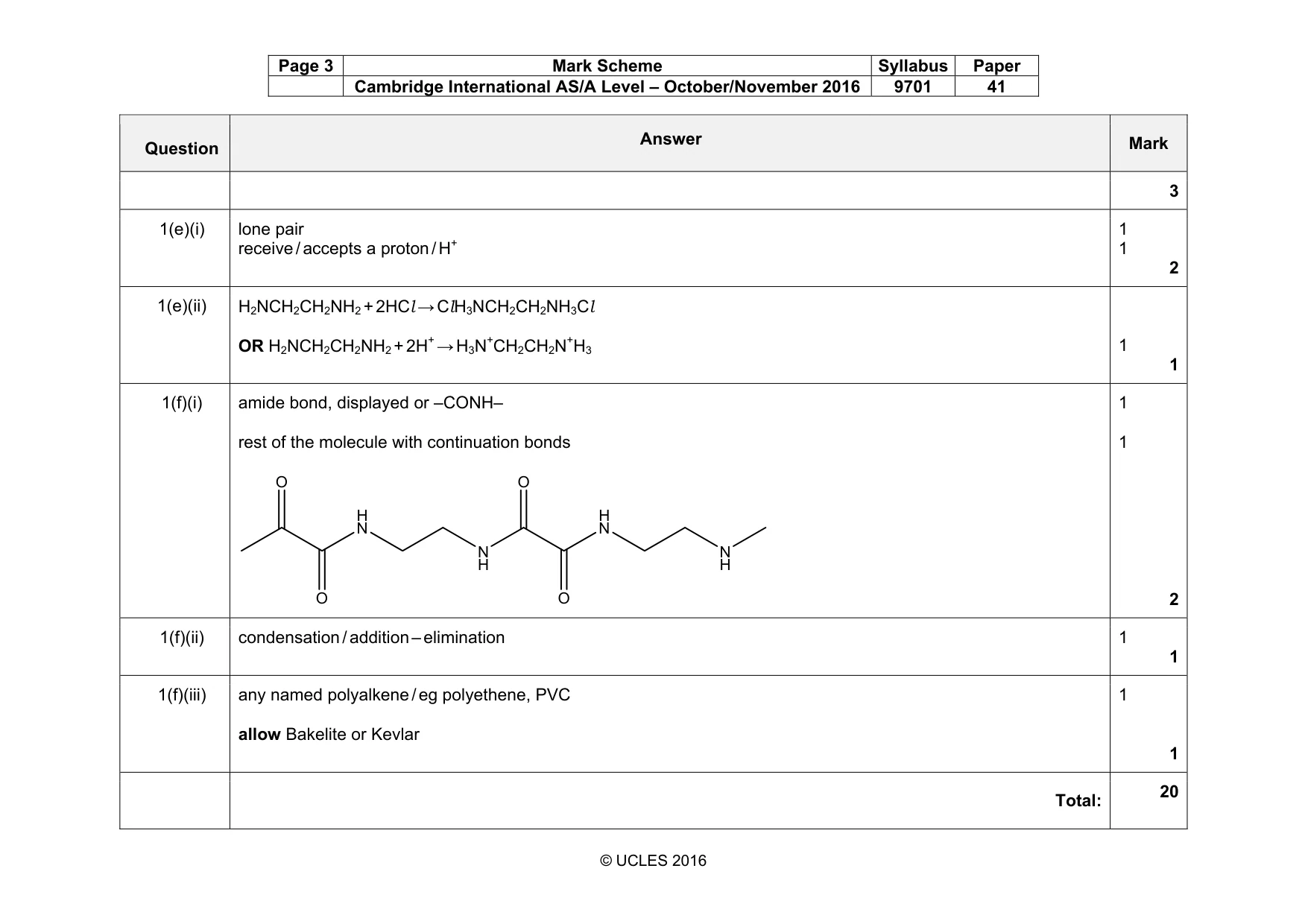 Mark scheme, page 3 of 17