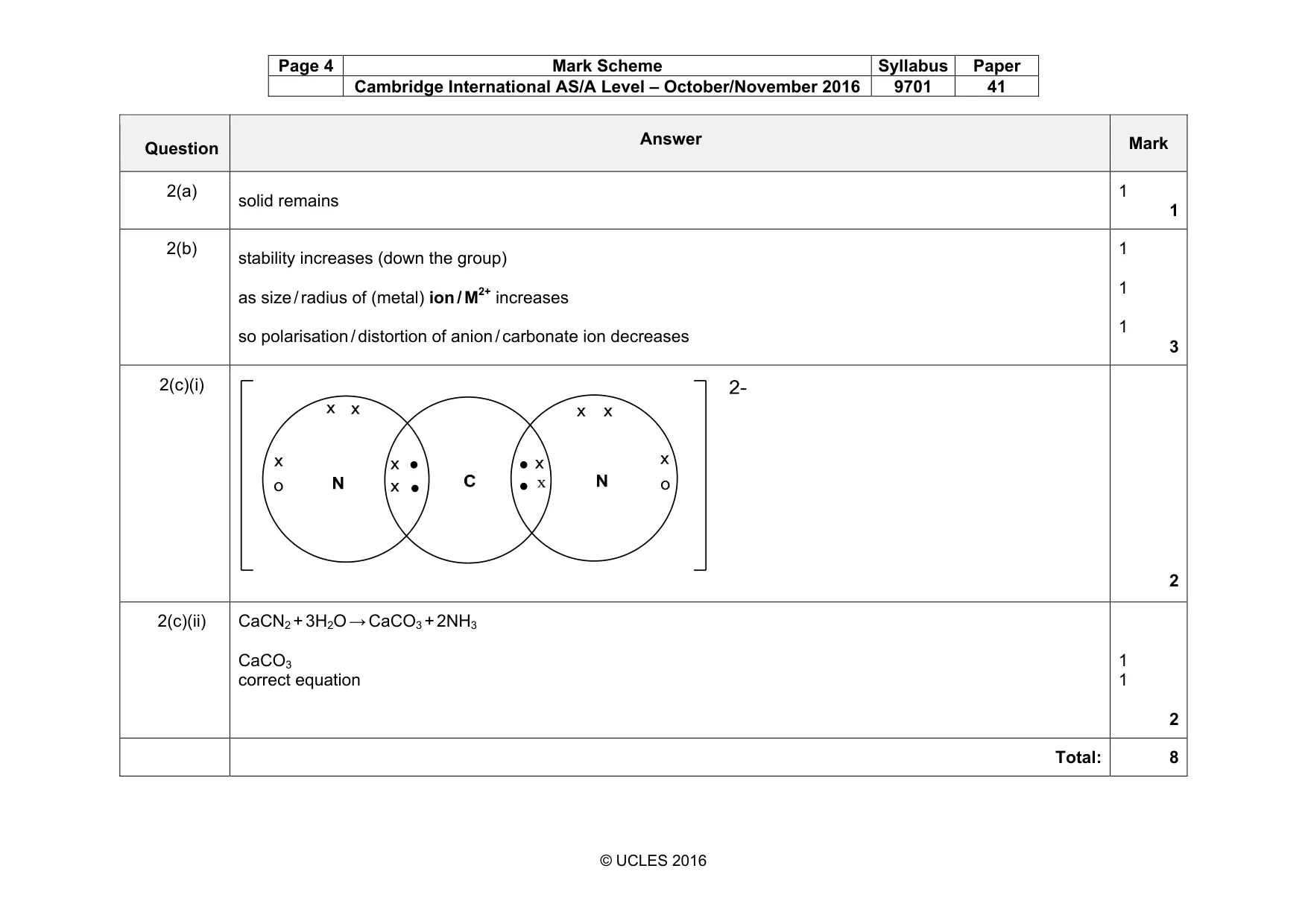 Mark scheme, page 4 of 17