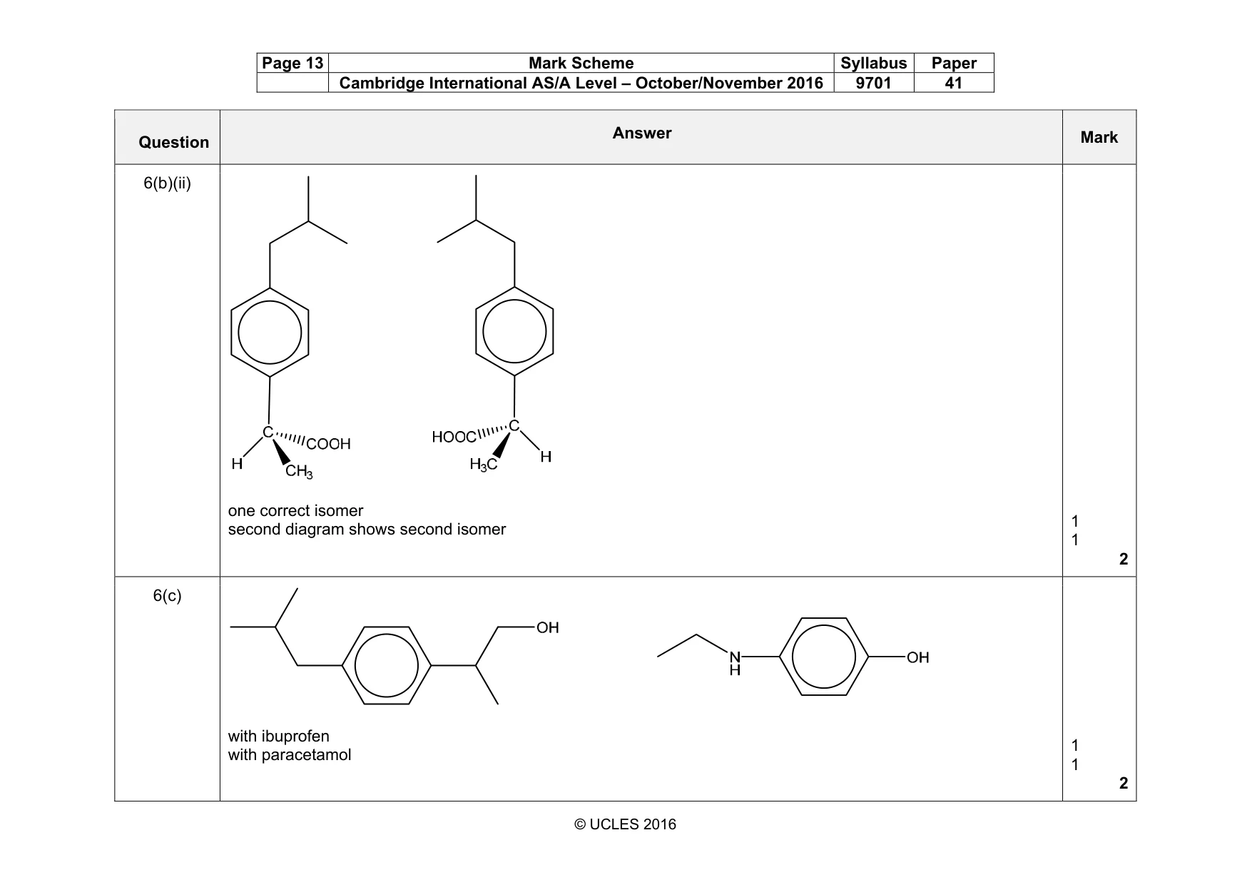Mark scheme, page 13 of 17