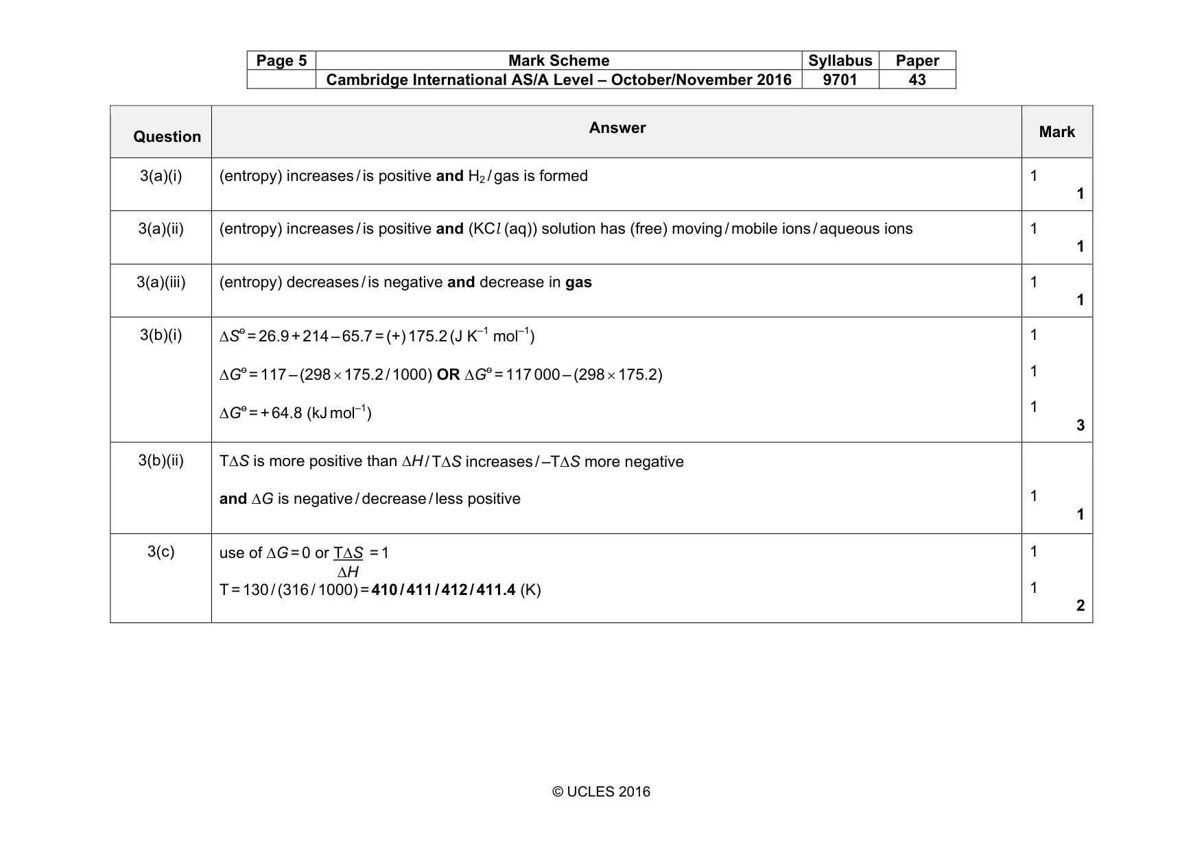 Mark scheme, page 5 of 17
