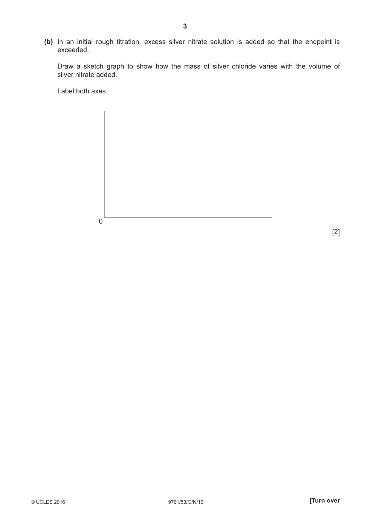 Cambridge A Level Chemistry 9701 2016 Oct/Nov Paper 5 · Variant 3 question paper, page 3 of 12