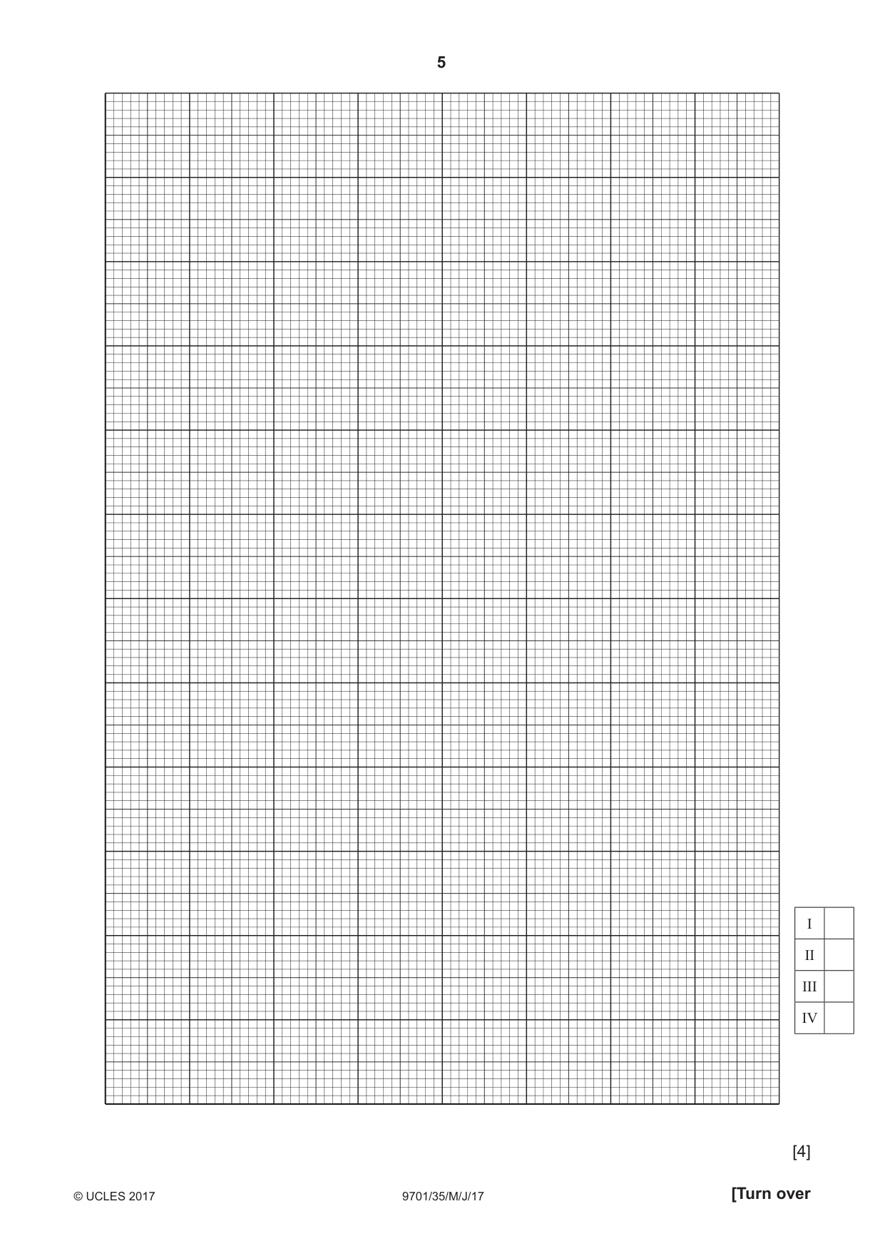 Cambridge A Level Chemistry 9701 2017 May/June Paper 3 · Variant 5 question paper, page 5 of 12