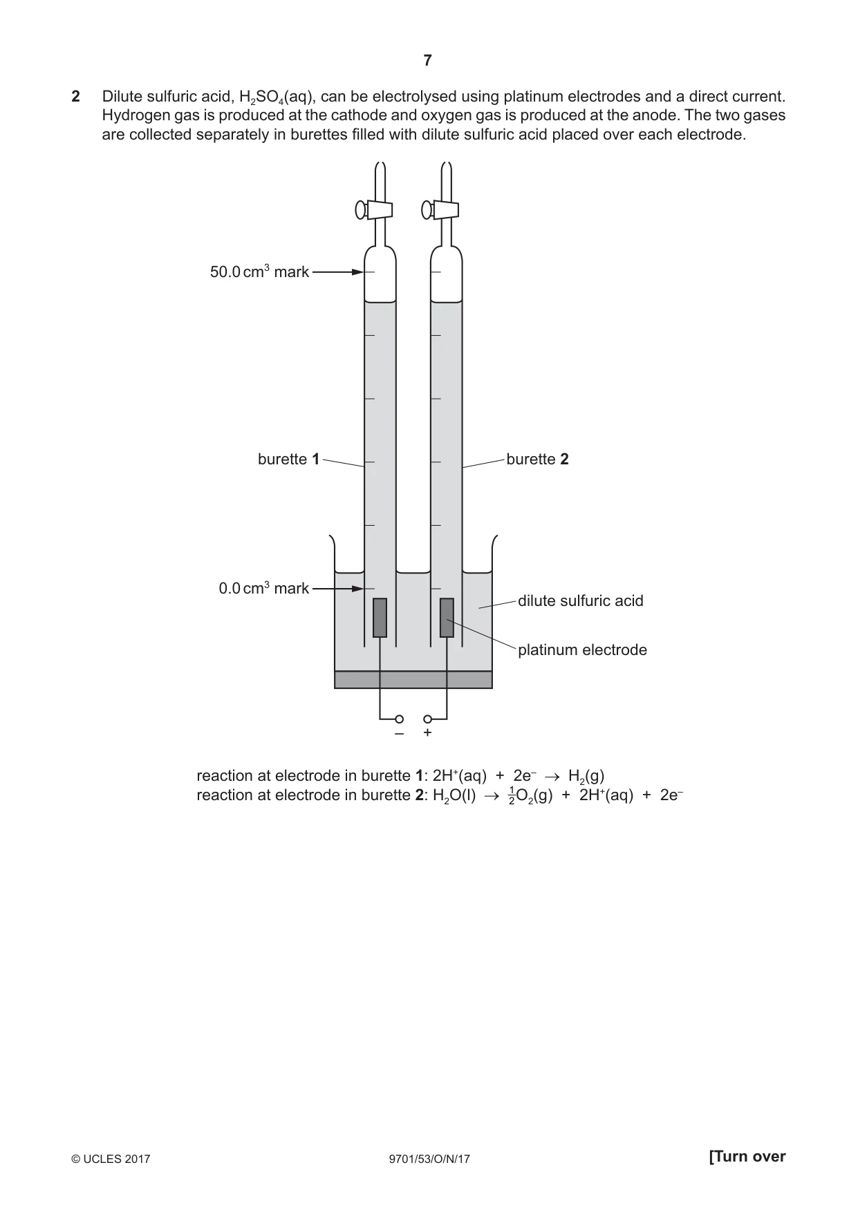 Cambridge A Level Chemistry 9701 2017 Oct/Nov Paper 5 · Variant 3 question paper, page 7 of 12