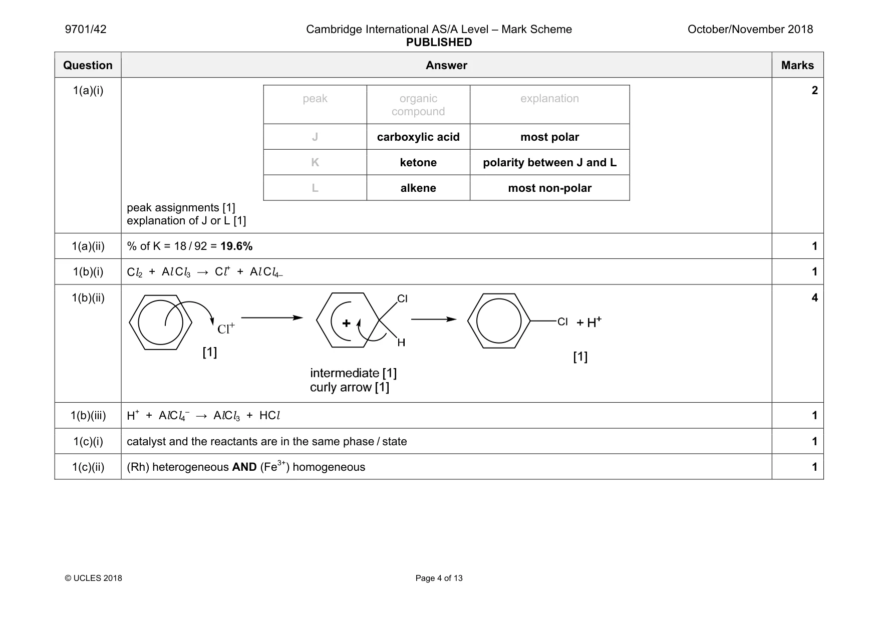 Mark scheme, page 4 of 13