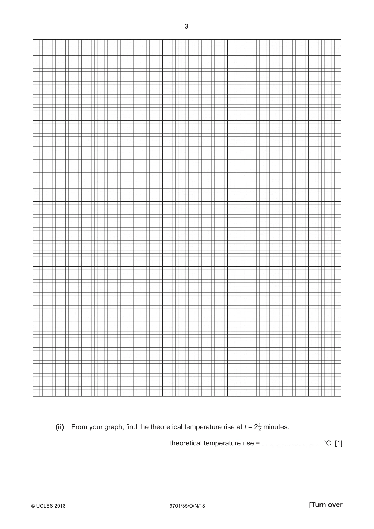 Cambridge A Level Chemistry 9701 2018 Oct/Nov Paper 3 · Variant 5 question paper, page 3 of 12