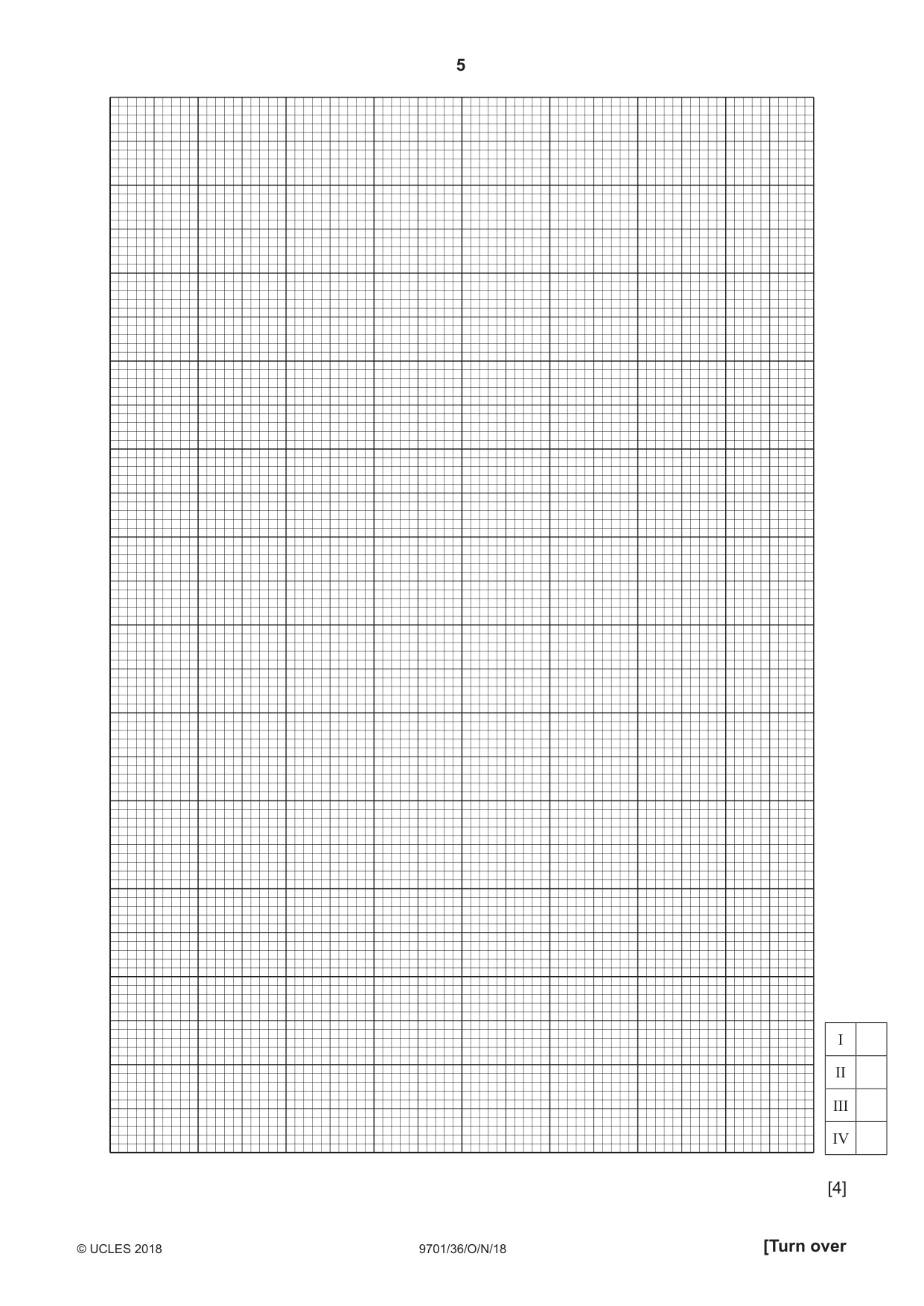 Cambridge A Level Chemistry 9701 2018 Oct/Nov Paper 3 · Variant 6 question paper, page 5 of 16