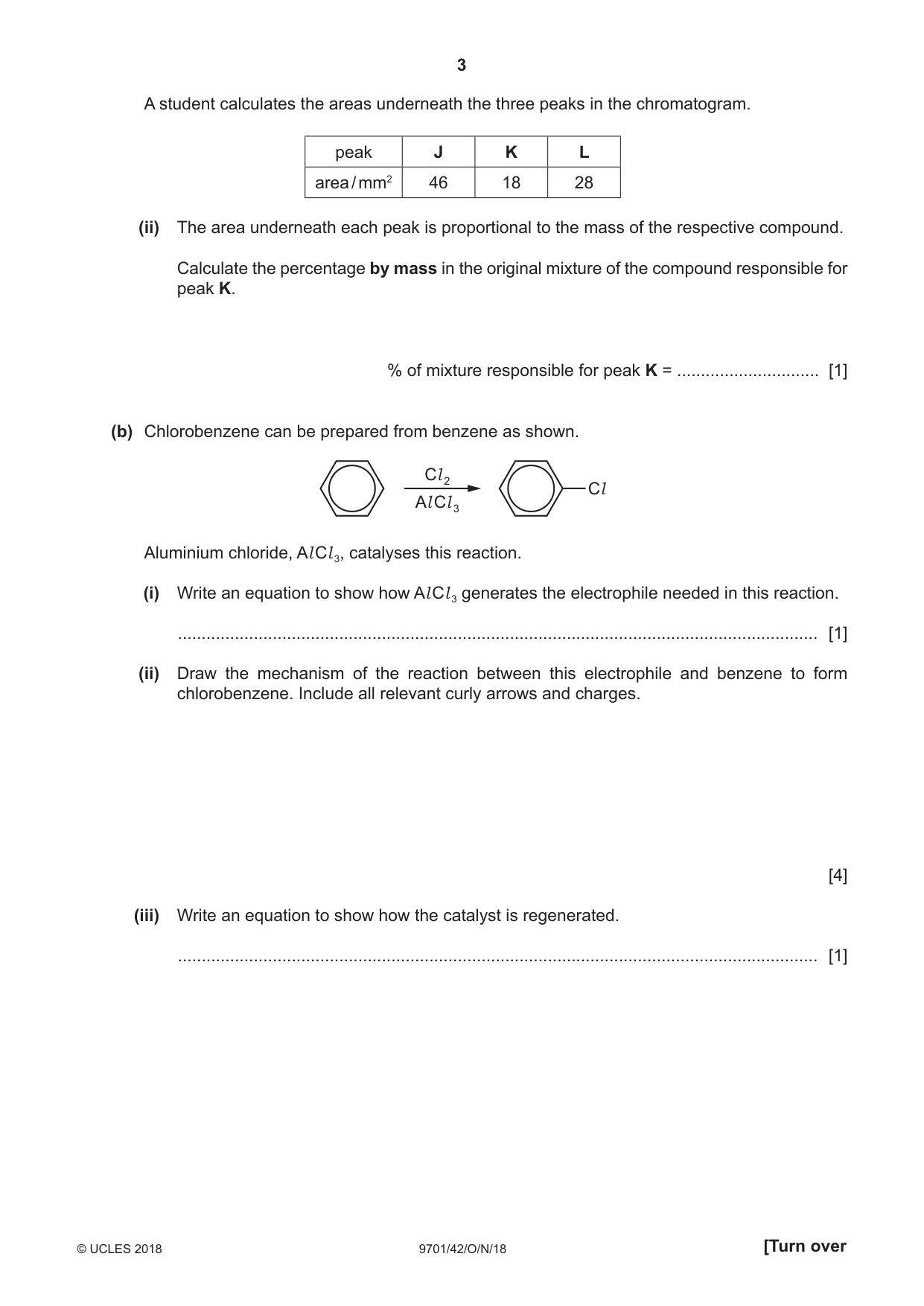Cambridge A Level Chemistry 9701 2018 Oct/Nov Paper 4 · Variant 2 question paper, page 3 of 24