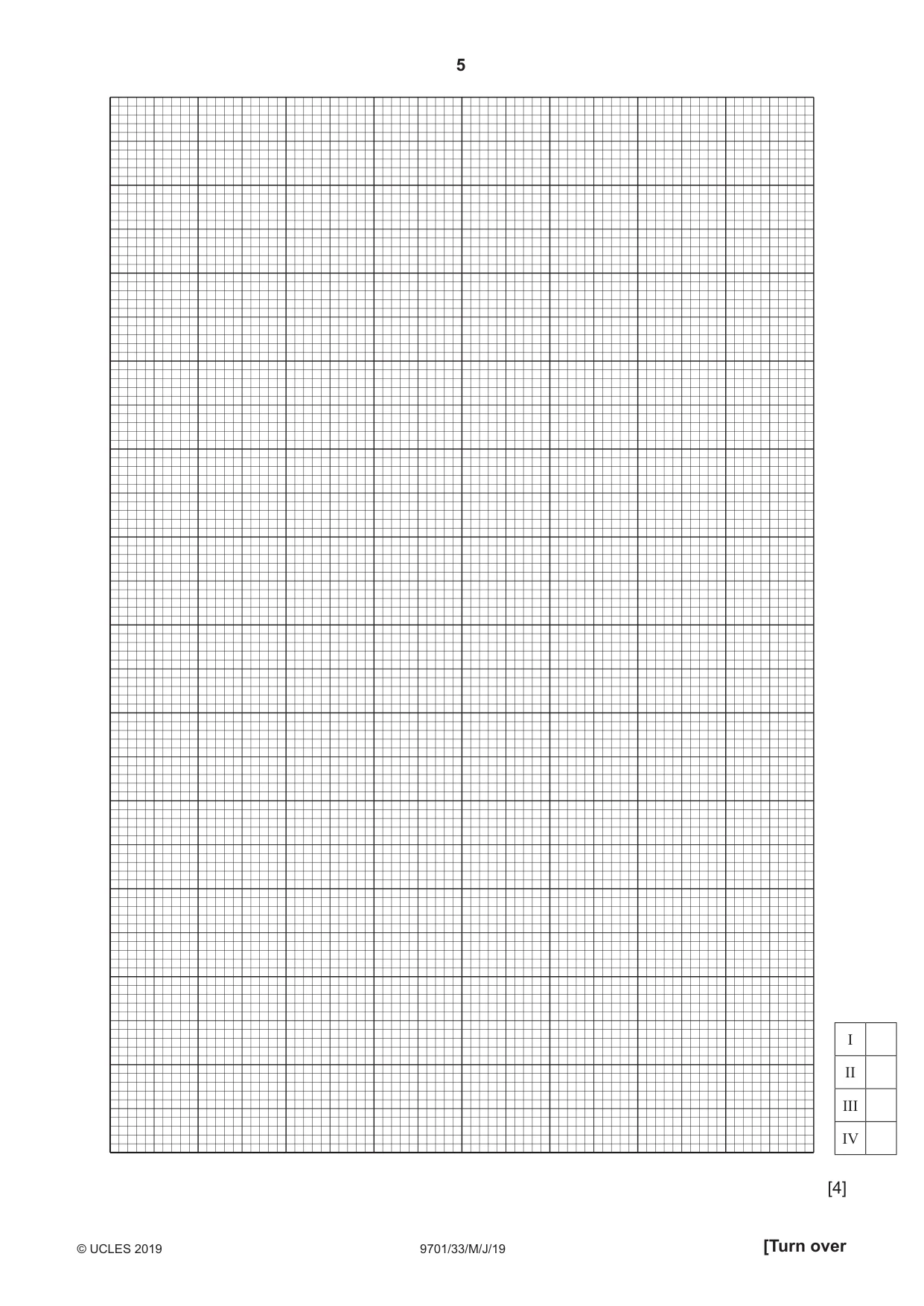 Cambridge A Level Chemistry 9701 2019 May/June Paper 3 · Variant 3 question paper, page 5 of 16