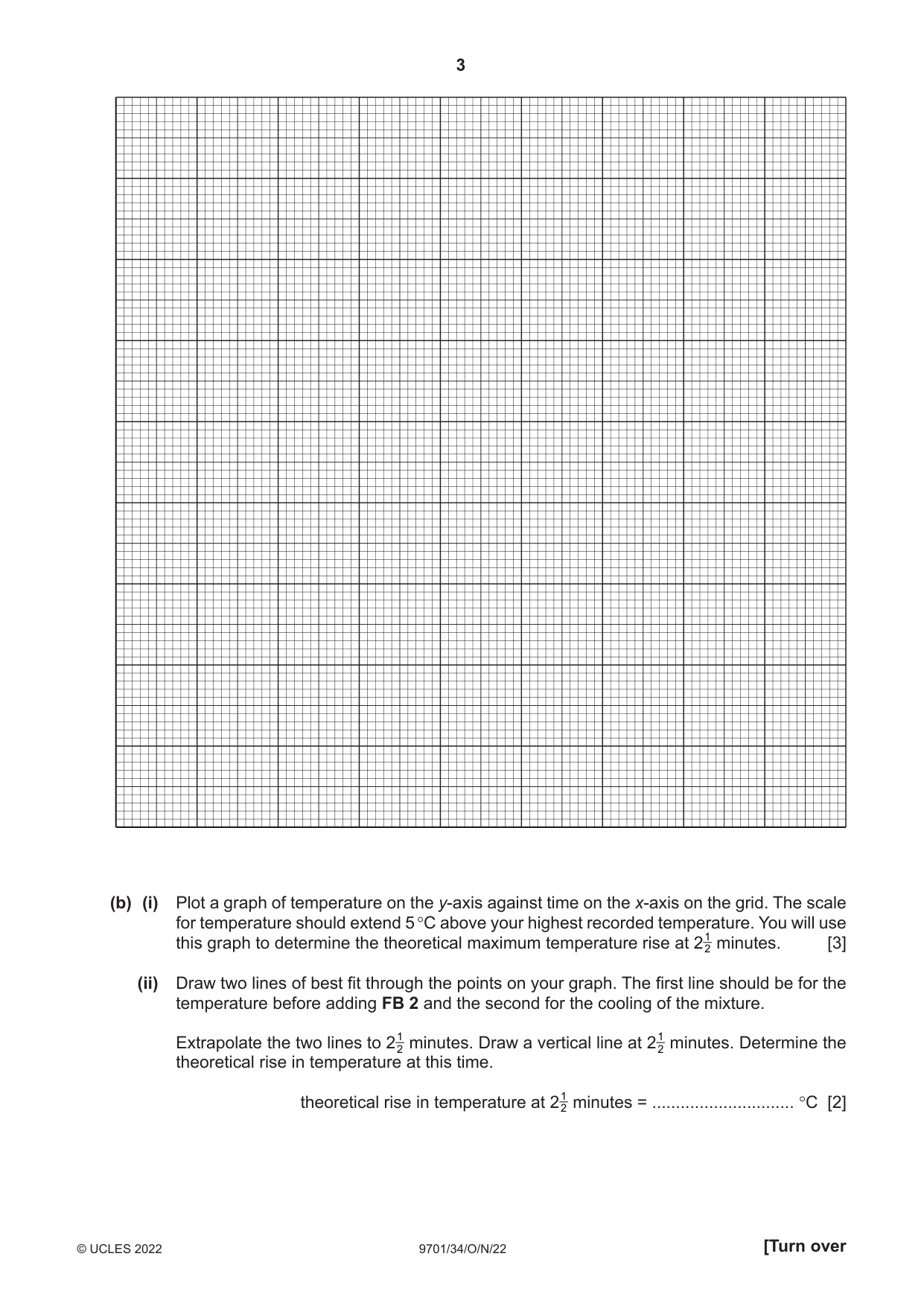 Cambridge A Level Chemistry 9701 2022 Oct/Nov Paper 3 · Variant 4 question paper, page 3 of 12