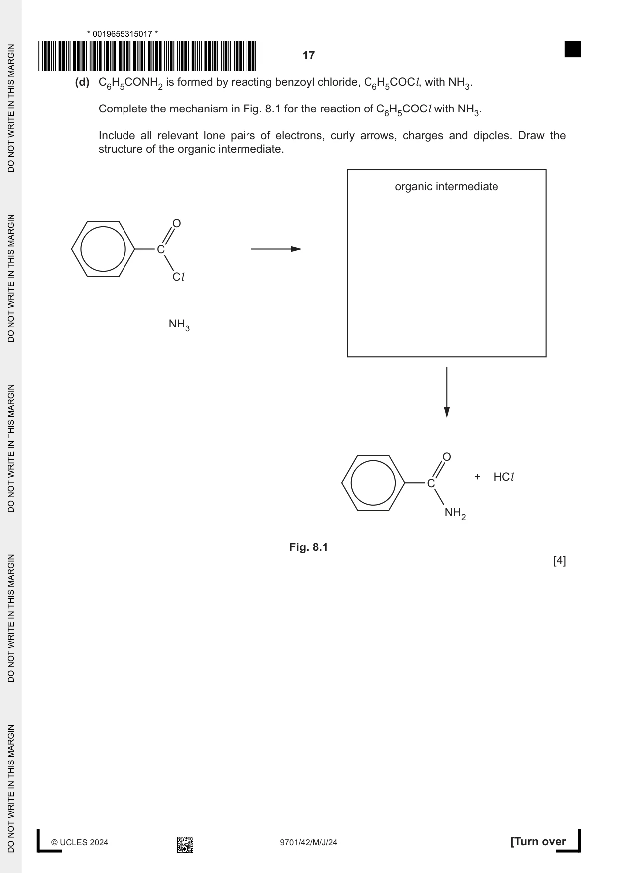 Cambridge A Level Chemistry 9701 2024 May/June Paper 4 · Variant 2 question paper, page 17 of 24