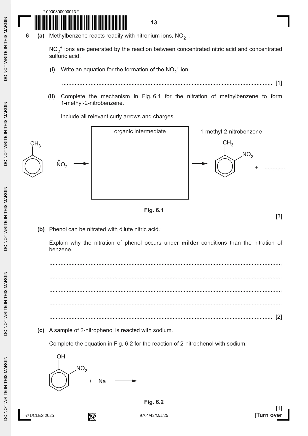 Cambridge A Level Chemistry 9701 2025 May/June Paper 4 · Variant 2 question paper, page 13 of 24