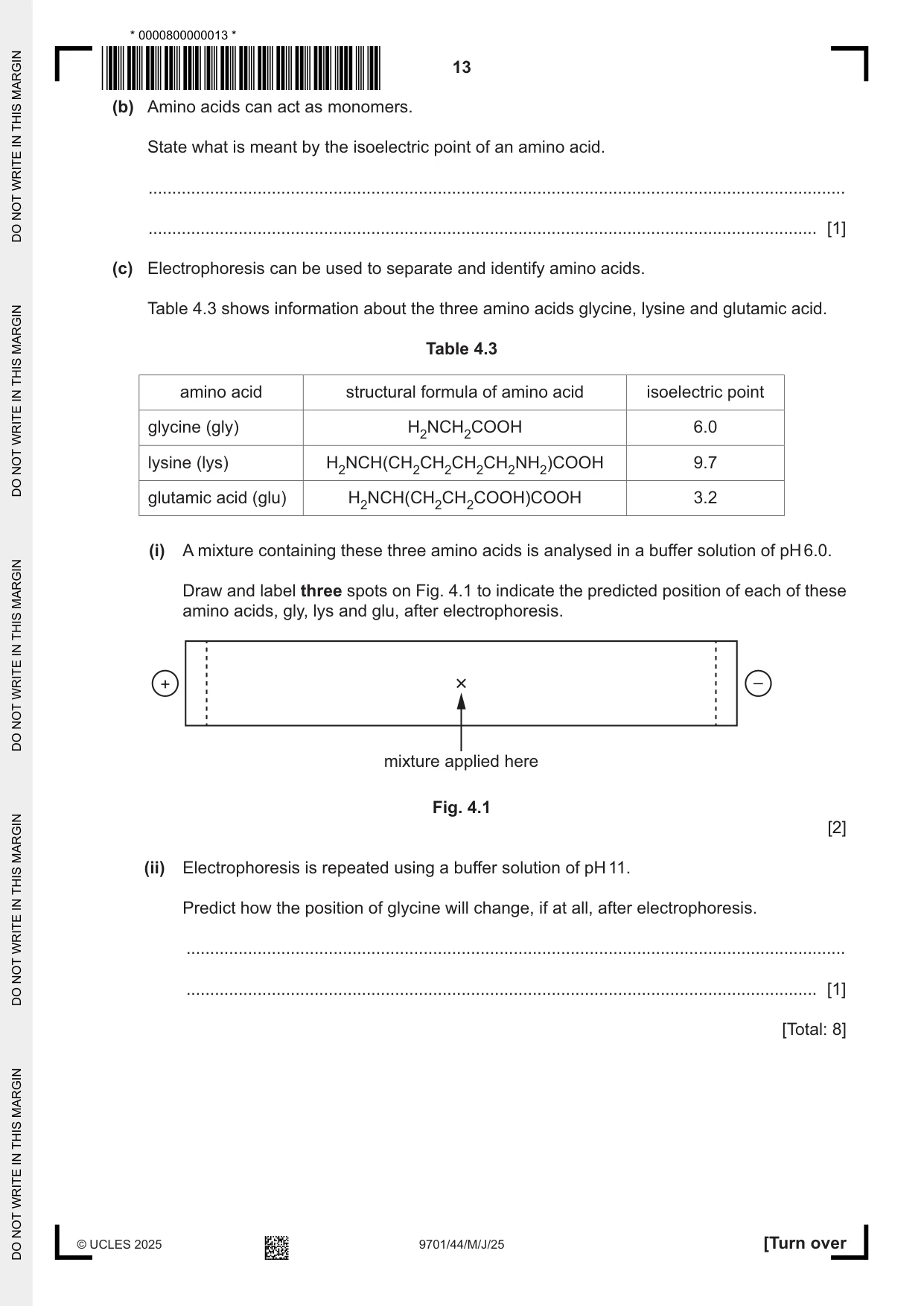 Cambridge A Level Chemistry 9701 2025 May/June Paper 4 · Variant 4 question paper, page 13 of 24
