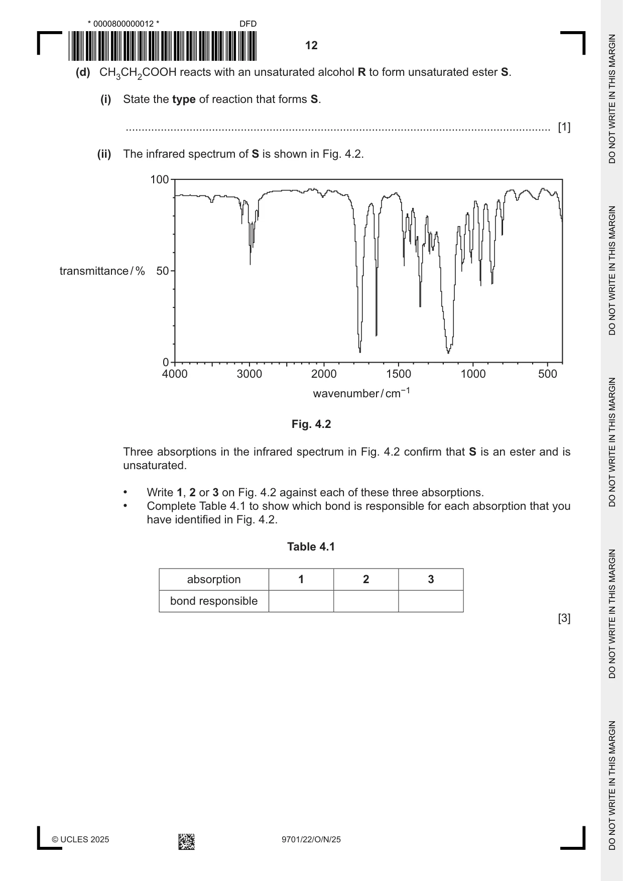 Cambridge A Level Chemistry 9701 2025 Oct/Nov Paper 2 · Variant 2 question paper, page 12 of 16