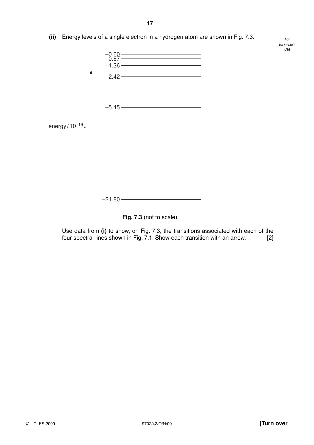 Cambridge A Level Physics 9702 2009 Oct/Nov Paper 4 · Variant 2 question paper, page 17 of 28