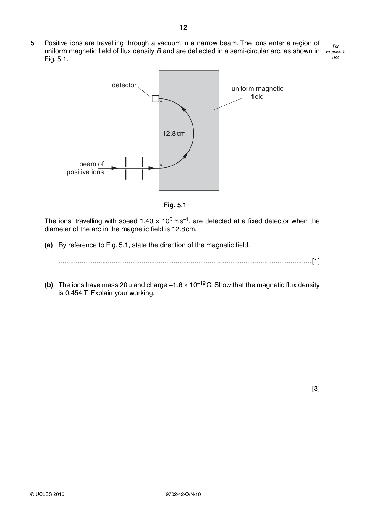 Cambridge A Level Physics 9702 2010 Oct/Nov Paper 4 · Variant 2 question paper, page 12 of 24