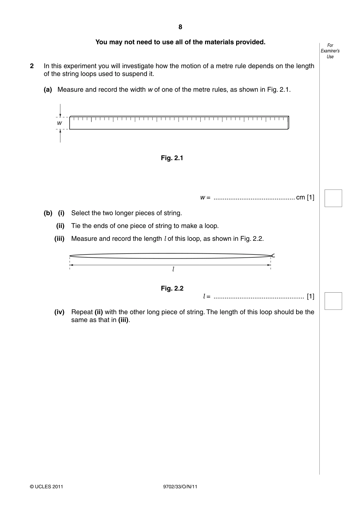 Cambridge A Level Physics 9702 2011 Oct/Nov Paper 3 · Variant 3 question paper, page 8 of 12