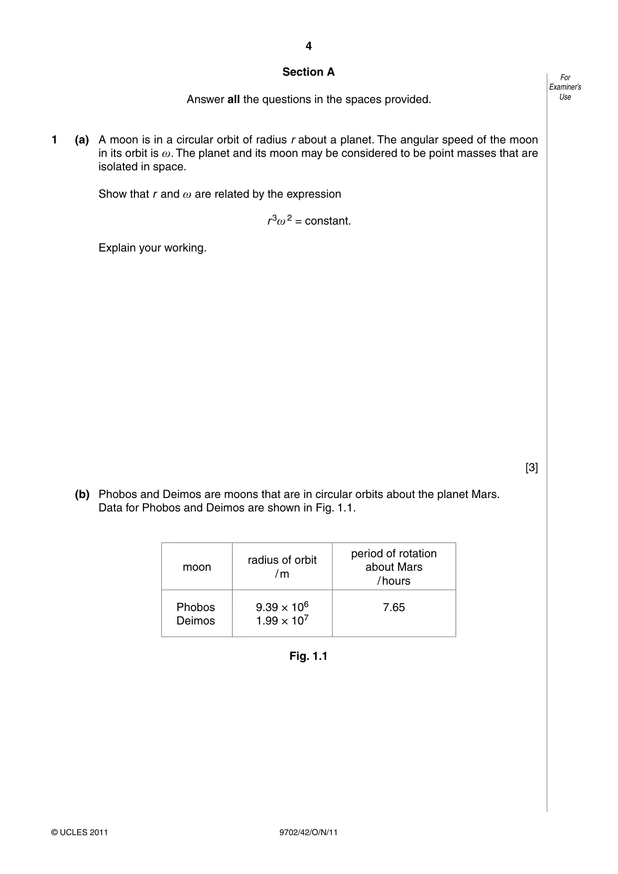 Cambridge A Level Physics 9702 2011 Oct/Nov Paper 4 · Variant 2 question paper, page 4 of 24