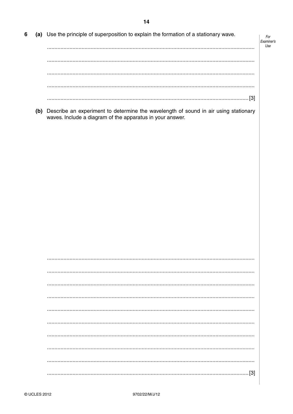 Cambridge A Level Physics 9702 2012 May/June Paper 2 · Variant 2 question paper, page 14 of 16