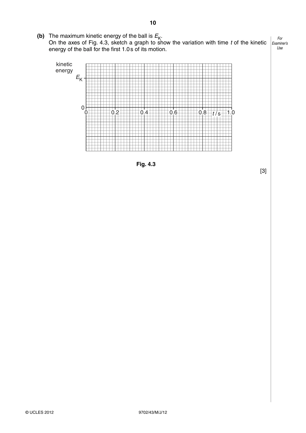 Cambridge A Level Physics 9702 2012 May/June Paper 4 · Variant 3 question paper, page 10 of 24