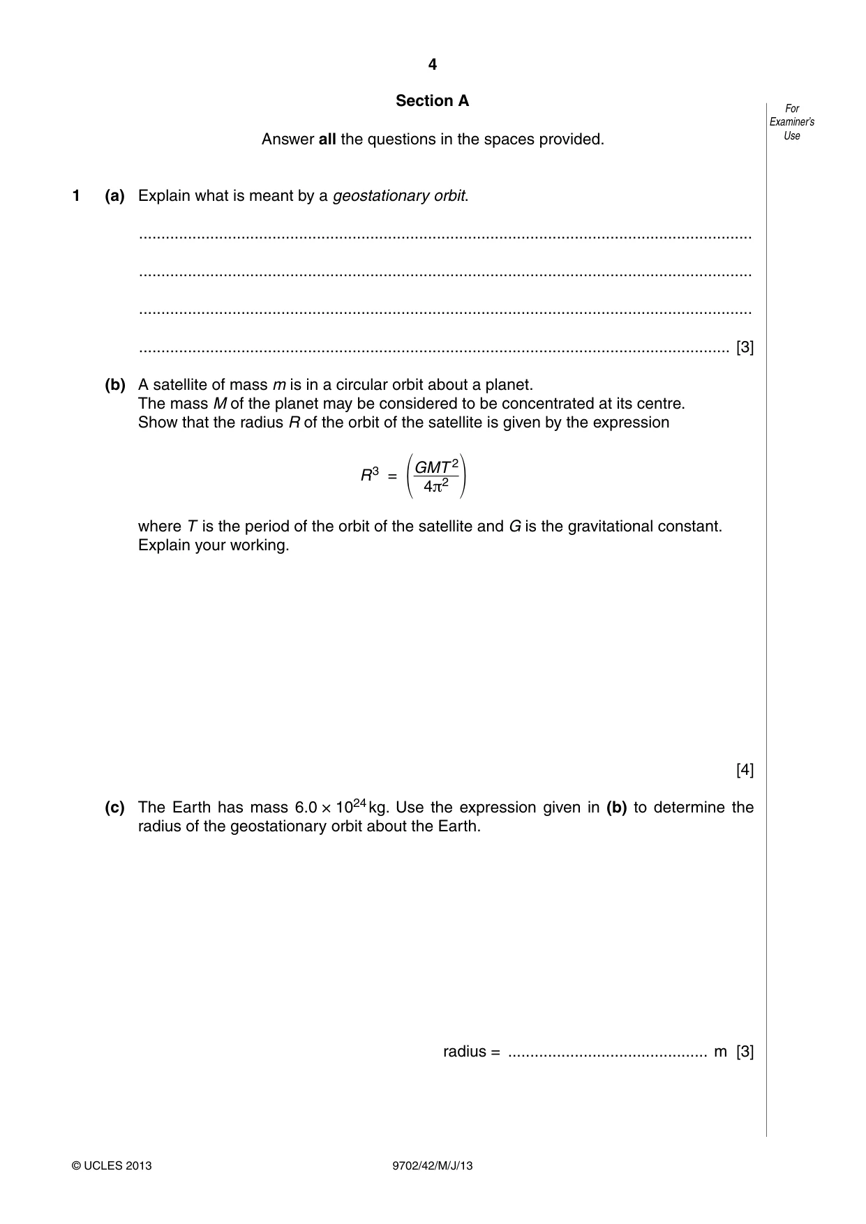 Cambridge A Level Physics 9702 2013 May/June Paper 4 · Variant 2 question paper, page 4 of 24
