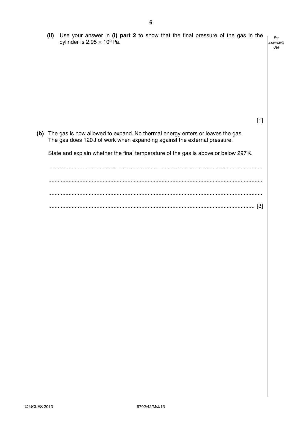 Cambridge A Level Physics 9702 2013 May/June Paper 4 · Variant 2 question paper, page 6 of 24