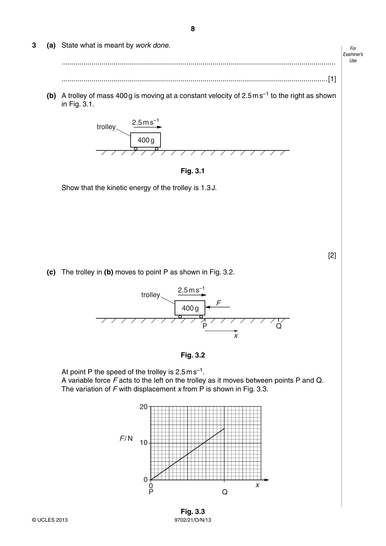 Cambridge A Level Physics 9702 2013 Oct/Nov Paper 2 · Variant 1 question paper, page 8 of 16
