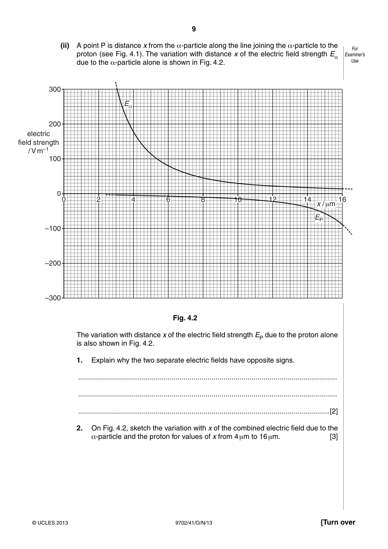 Cambridge A Level Physics 9702 2013 Oct/Nov Paper 4 · Variant 1 question paper, page 9 of 24