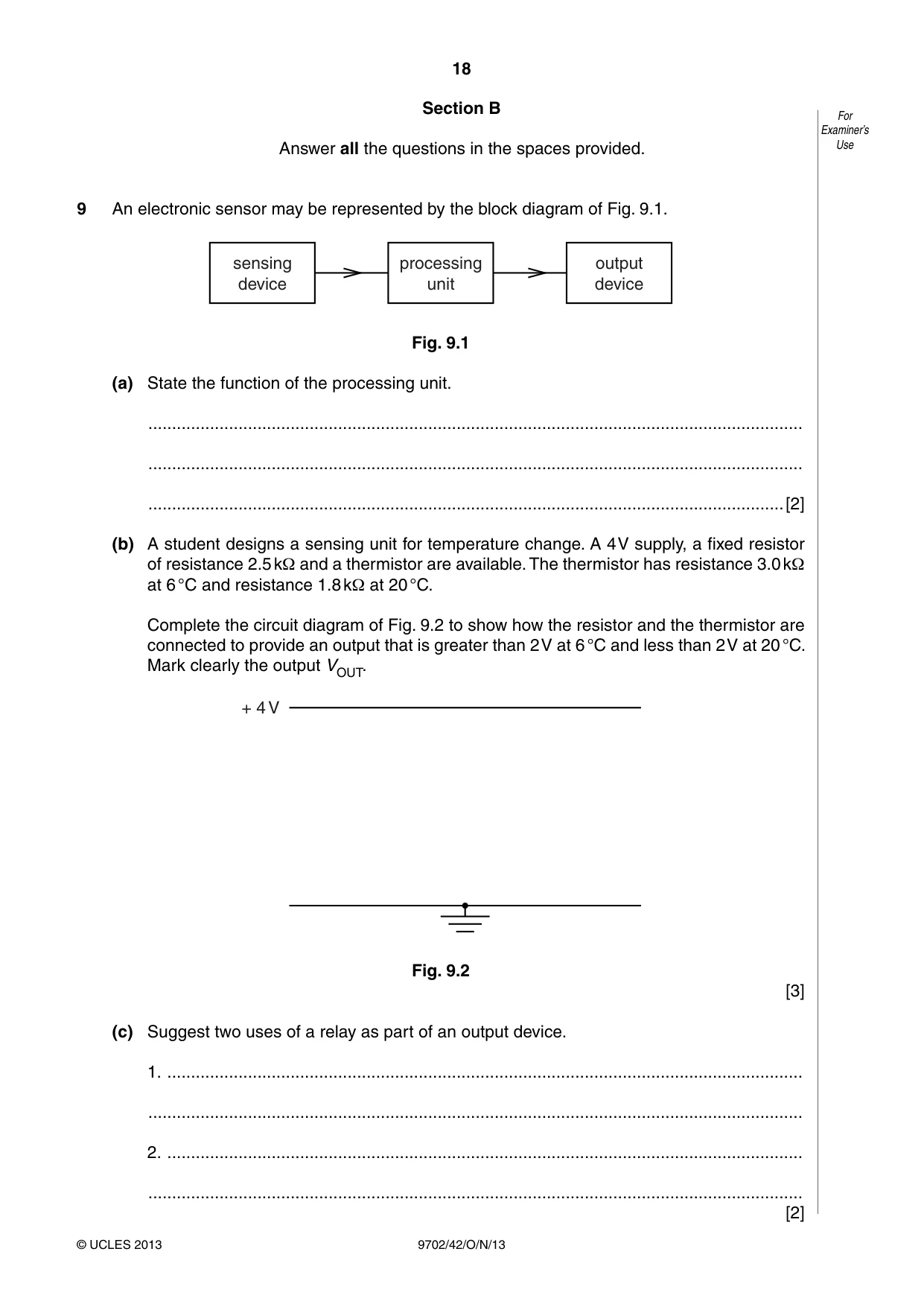 Cambridge A Level Physics 9702 2013 Oct/Nov Paper 4 · Variant 2 question paper, page 18 of 24