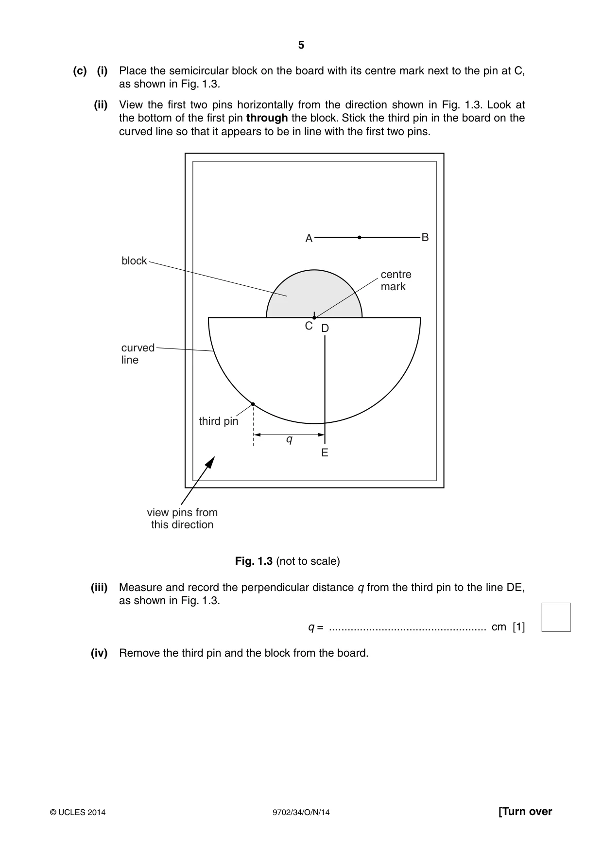 Cambridge A Level Physics 9702 2014 Oct/Nov Paper 3 · Variant 4 question paper, page 5 of 12