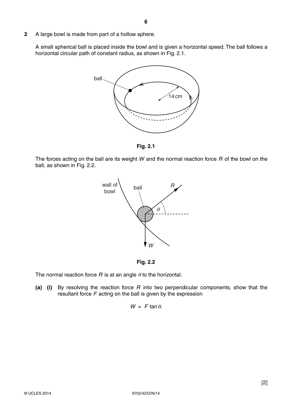 Cambridge A Level Physics 9702 2014 Oct/Nov Paper 4 · Variant 2 question paper, page 6 of 28