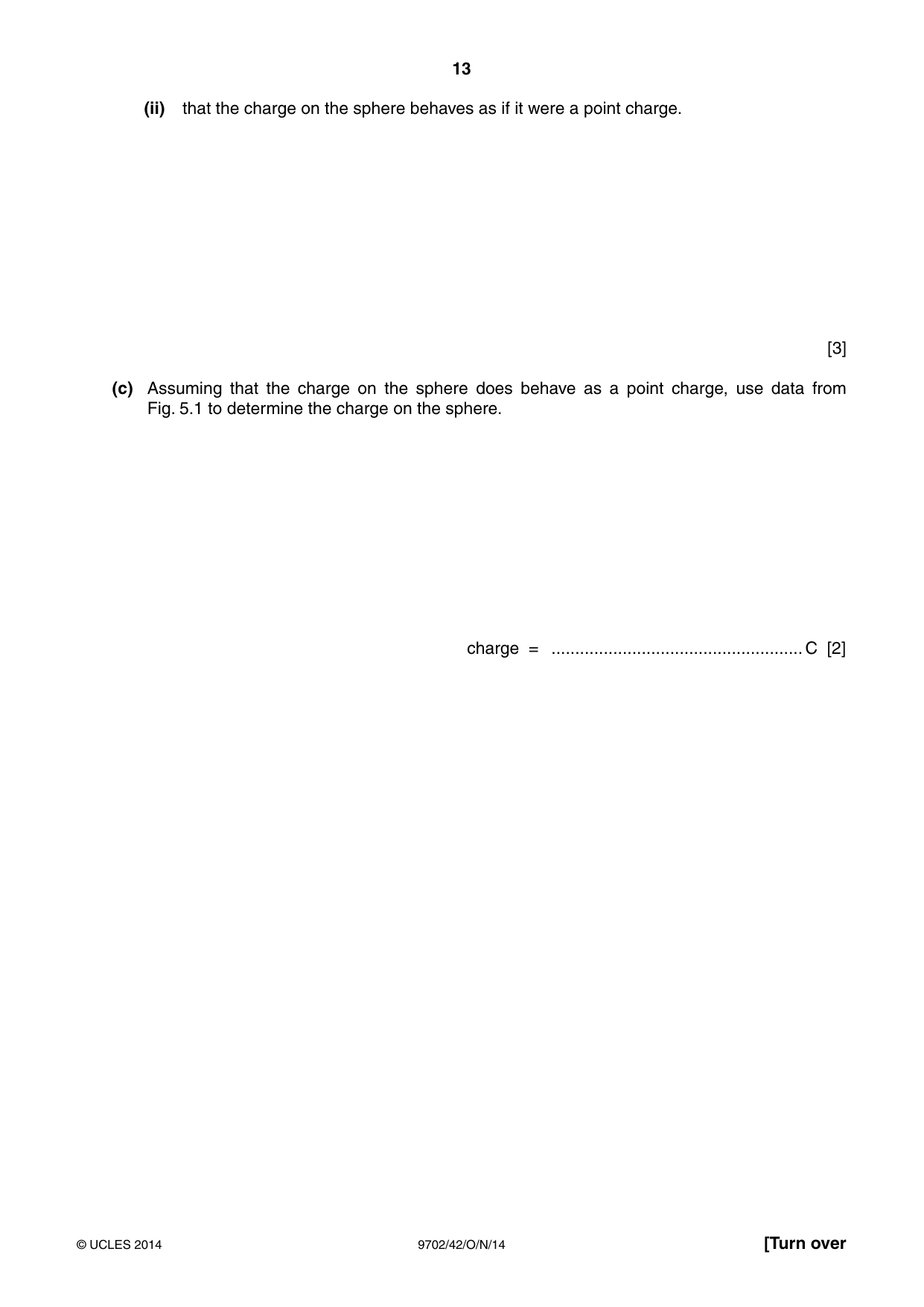 Cambridge A Level Physics 9702 2014 Oct/Nov Paper 4 · Variant 2 question paper, page 13 of 28
