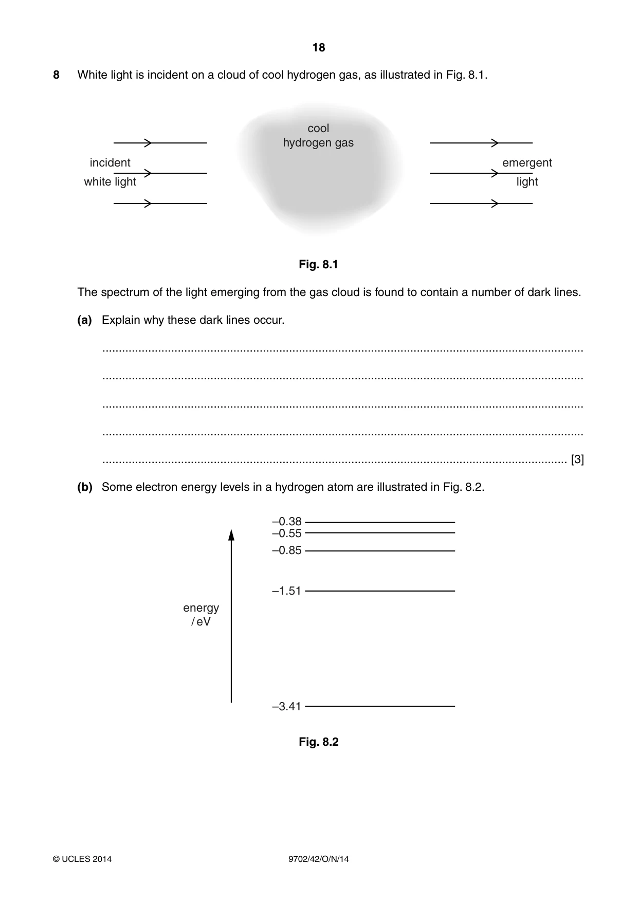 Cambridge A Level Physics 9702 2014 Oct/Nov Paper 4 · Variant 2 question paper, page 18 of 28