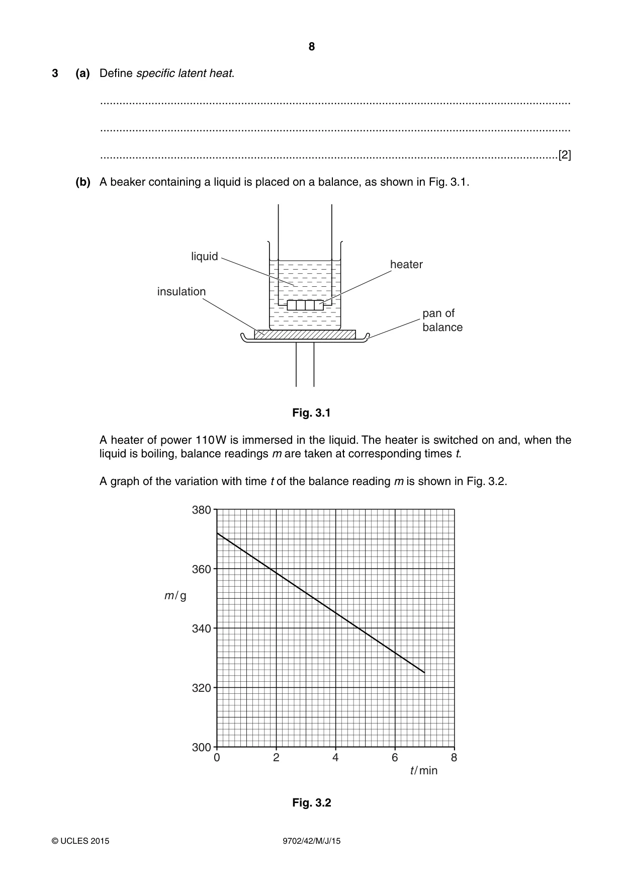 Cambridge A Level Physics 9702 2015 May/June Paper 4 · Variant 2 question paper, page 8 of 24