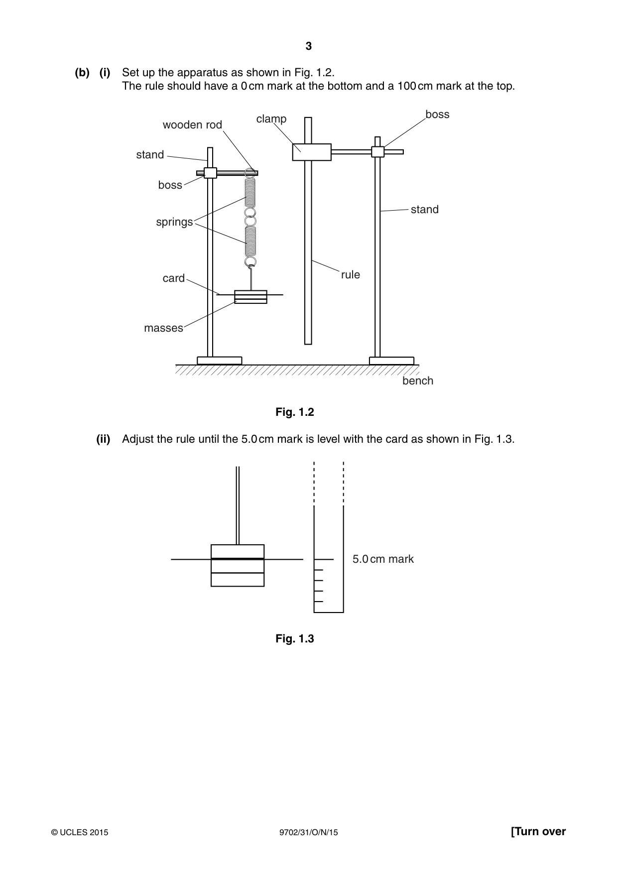Cambridge A Level Physics 9702 2015 Oct/Nov Paper 3 · Variant 1 question paper, page 3 of 16