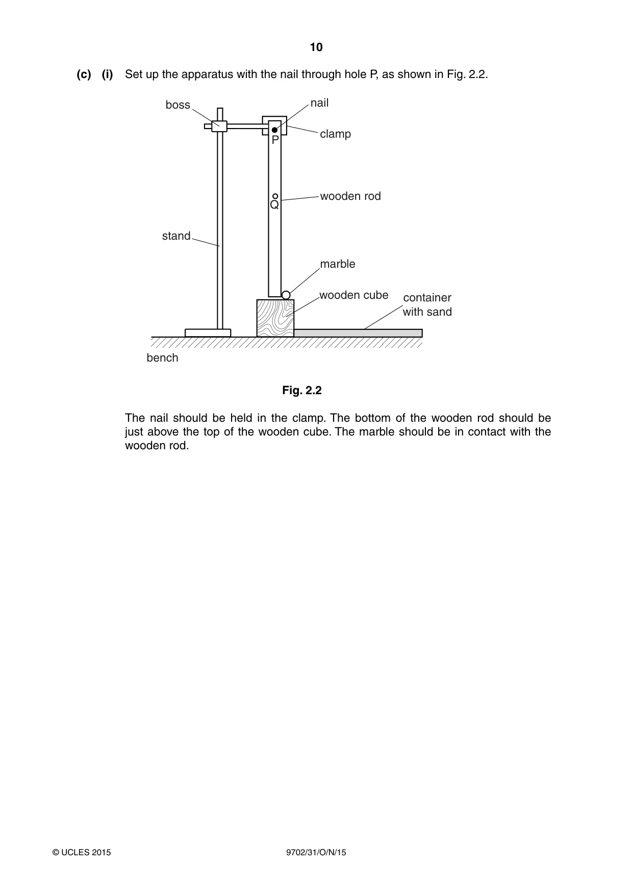 Cambridge A Level Physics 9702 2015 Oct/Nov Paper 3 · Variant 1 question paper, page 10 of 16