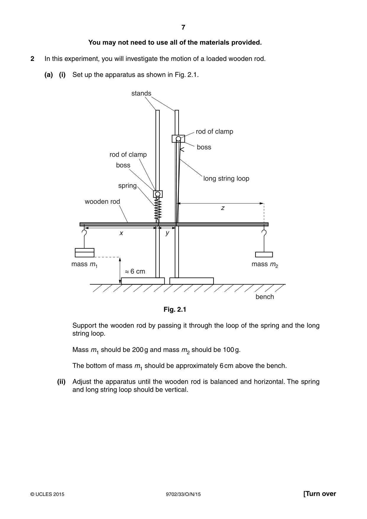 Cambridge A Level Physics 9702 2015 Oct/Nov Paper 3 · Variant 3 question paper, page 7 of 12