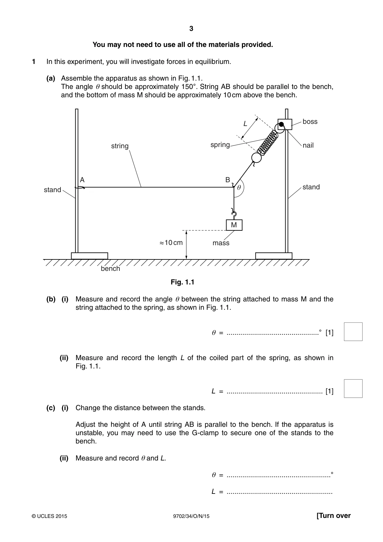 Cambridge A Level Physics 9702 2015 Oct/Nov Paper 3 · Variant 4 question paper, page 3 of 12