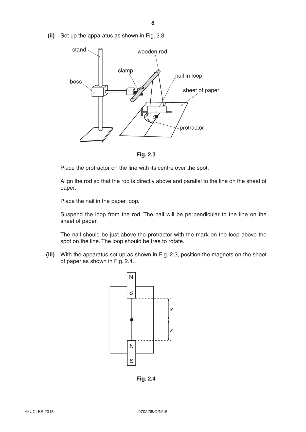 Cambridge A Level Physics 9702 2015 Oct/Nov Paper 3 · Variant 5 question paper, page 8 of 16