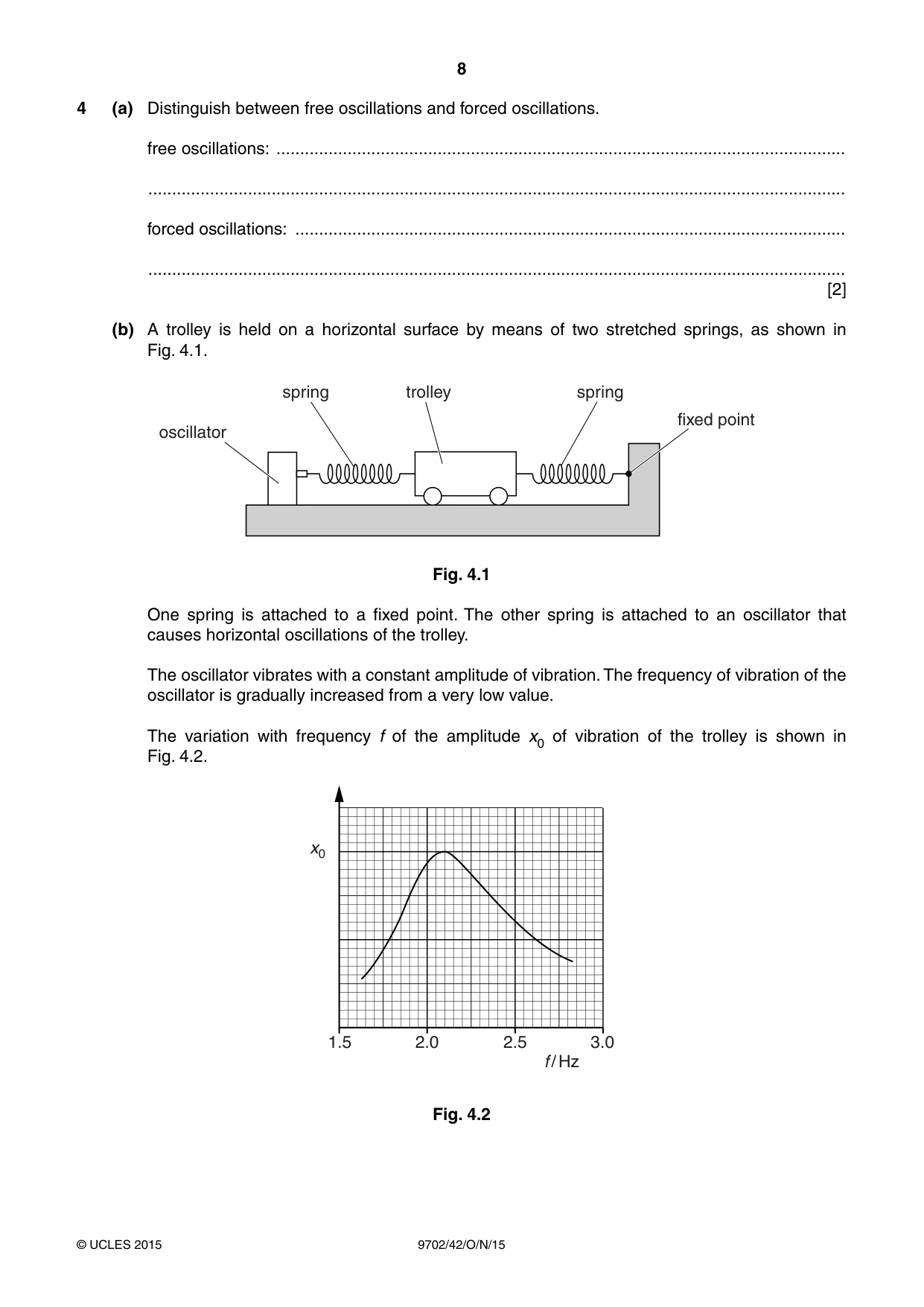 Cambridge A Level Physics 9702 2015 Oct/Nov Paper 4 · Variant 2 question paper, page 8 of 24