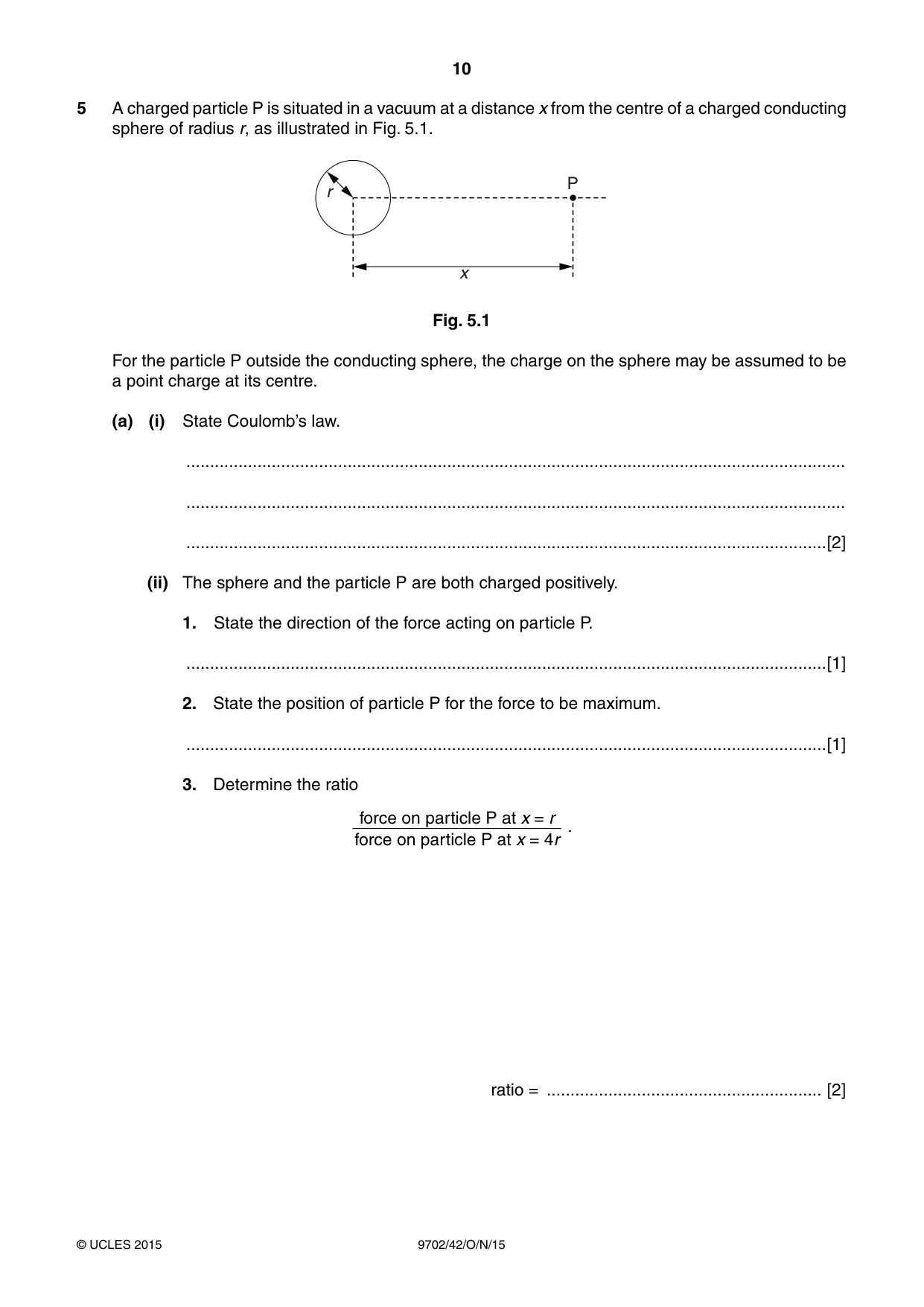 Cambridge A Level Physics 9702 2015 Oct/Nov Paper 4 · Variant 2 question paper, page 10 of 24