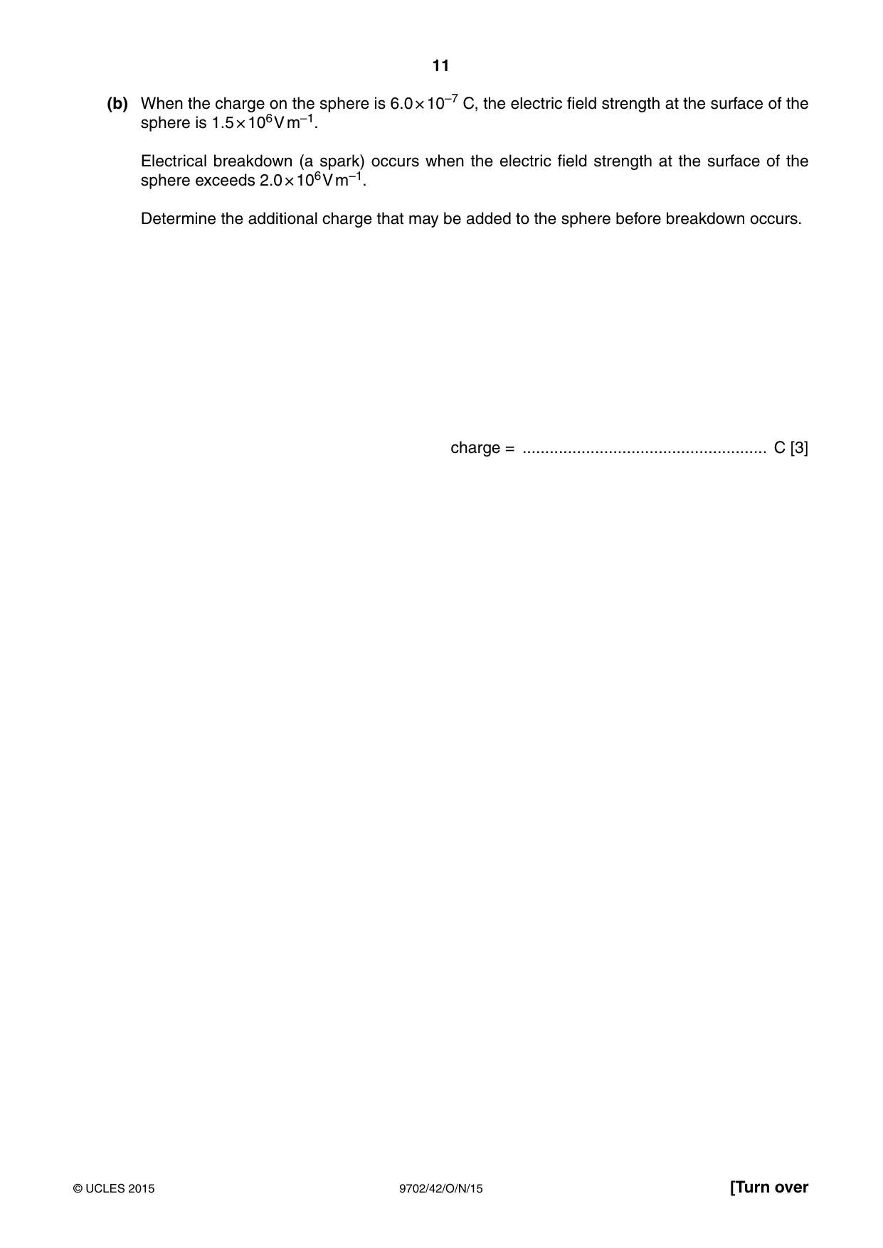 Cambridge A Level Physics 9702 2015 Oct/Nov Paper 4 · Variant 2 question paper, page 11 of 24