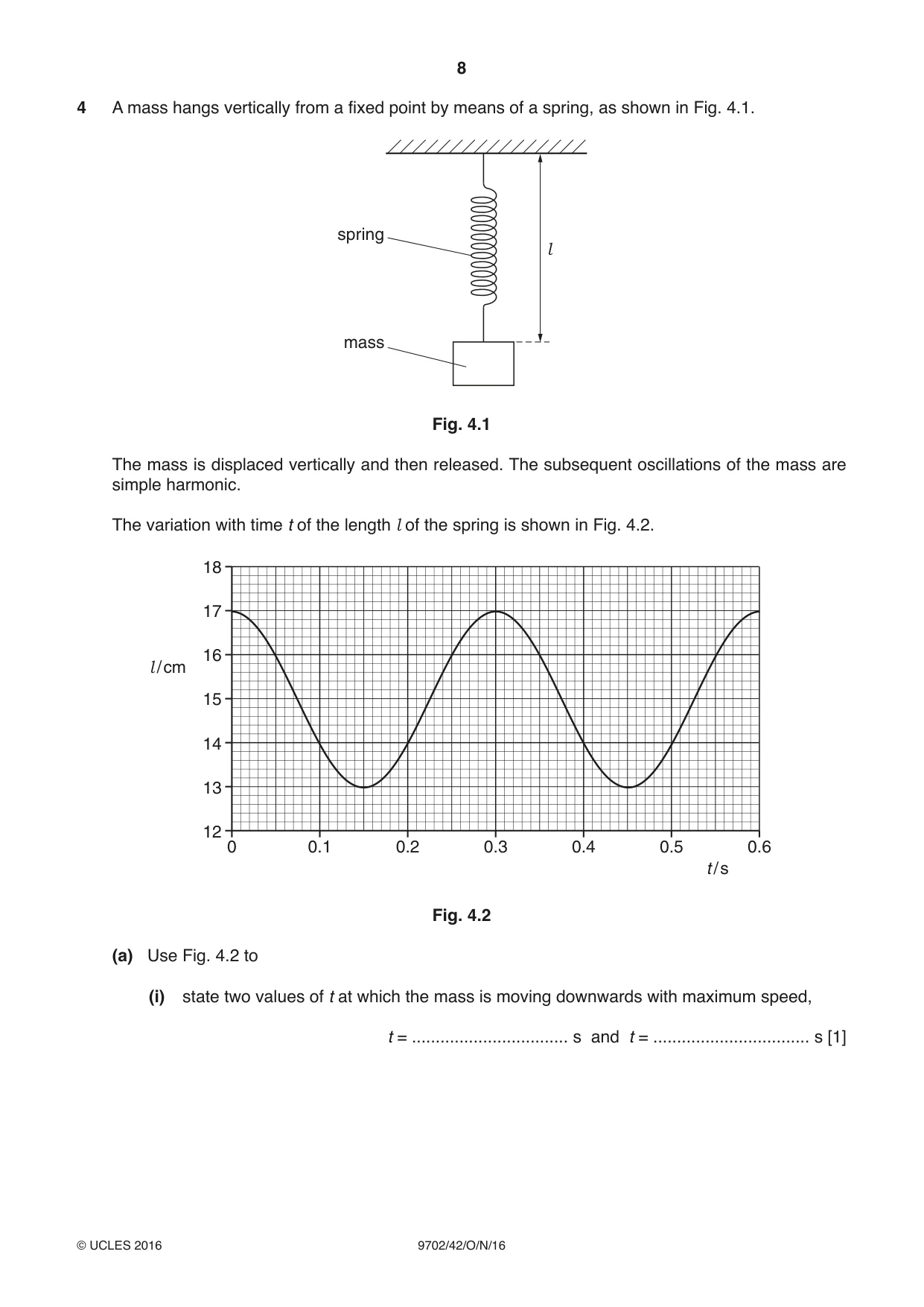 Cambridge A Level Physics 9702 2016 Oct/Nov Paper 4 · Variant 2 question paper, page 8 of 24