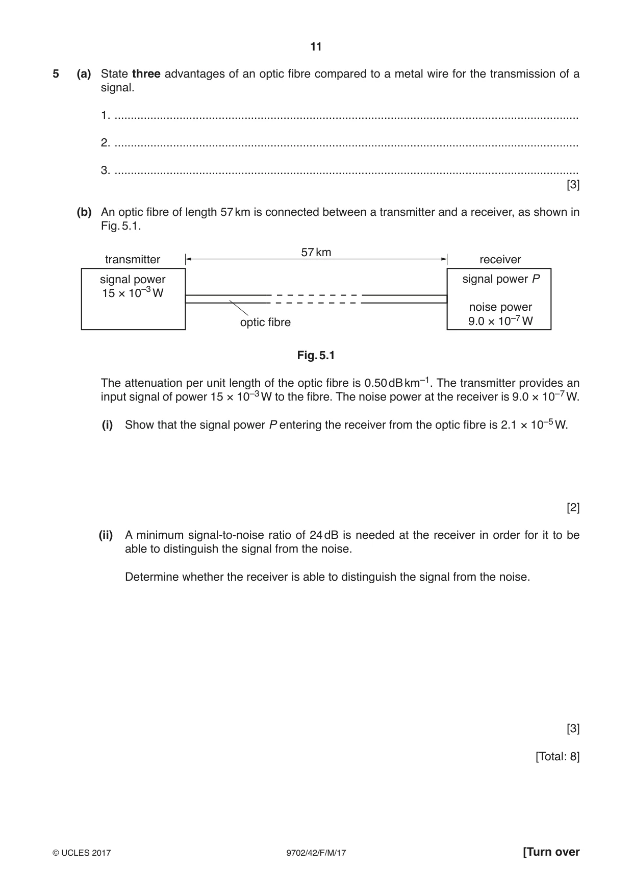 Cambridge A Level Physics 9702 2017 Feb/March Paper 4 · Variant 2 question paper, page 11 of 24