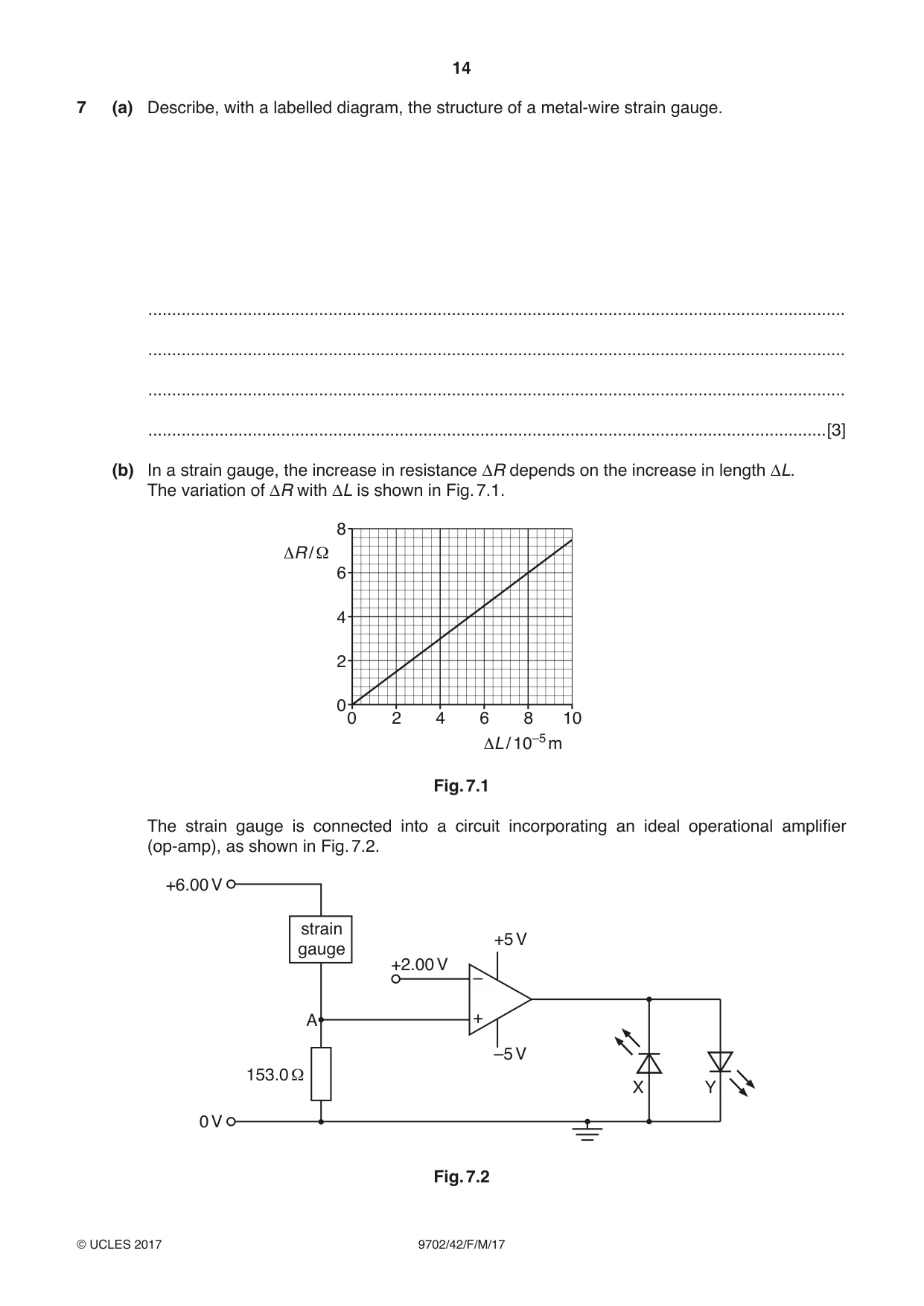 Cambridge A Level Physics 9702 2017 Feb/March Paper 4 · Variant 2 question paper, page 14 of 24