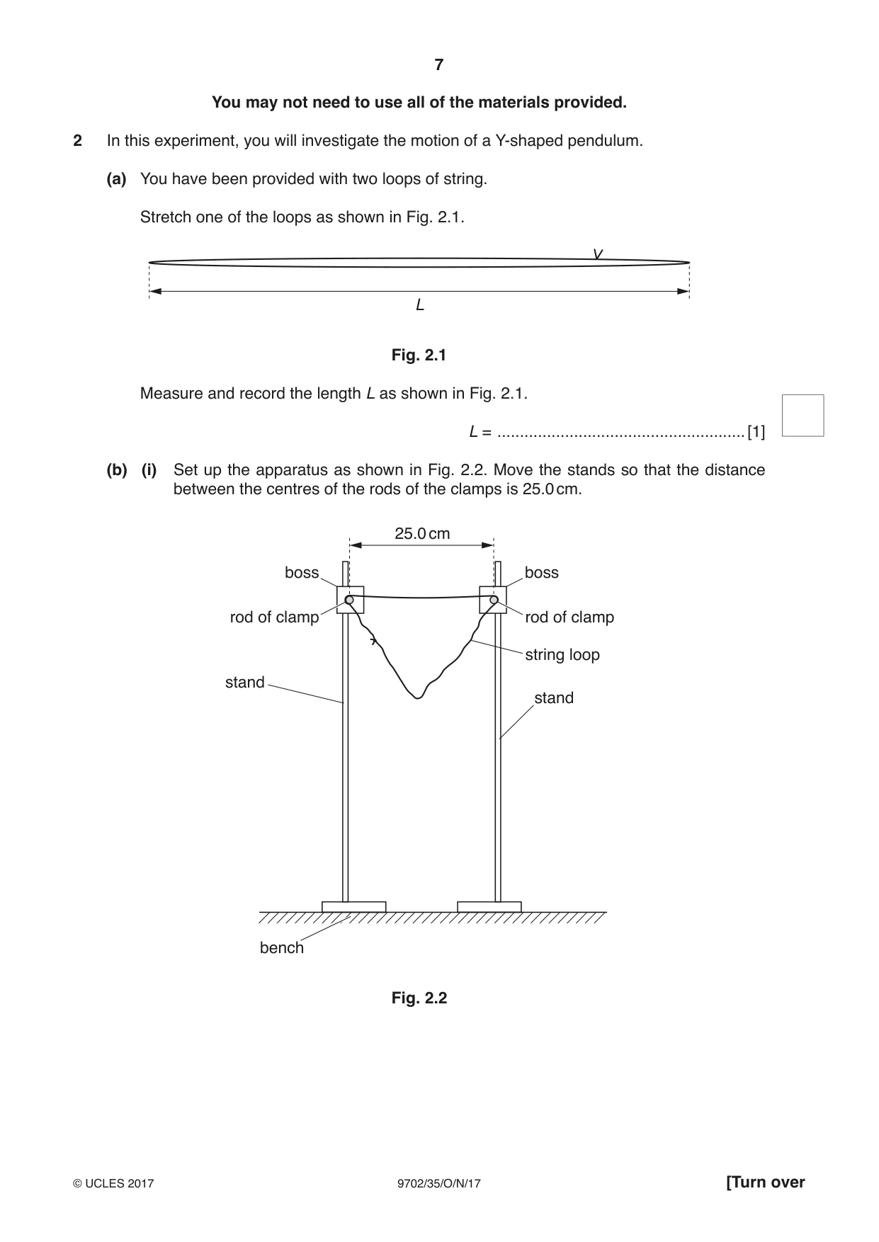 Cambridge A Level Physics 9702 2017 Oct/Nov Paper 3 · Variant 5 question paper, page 7 of 12