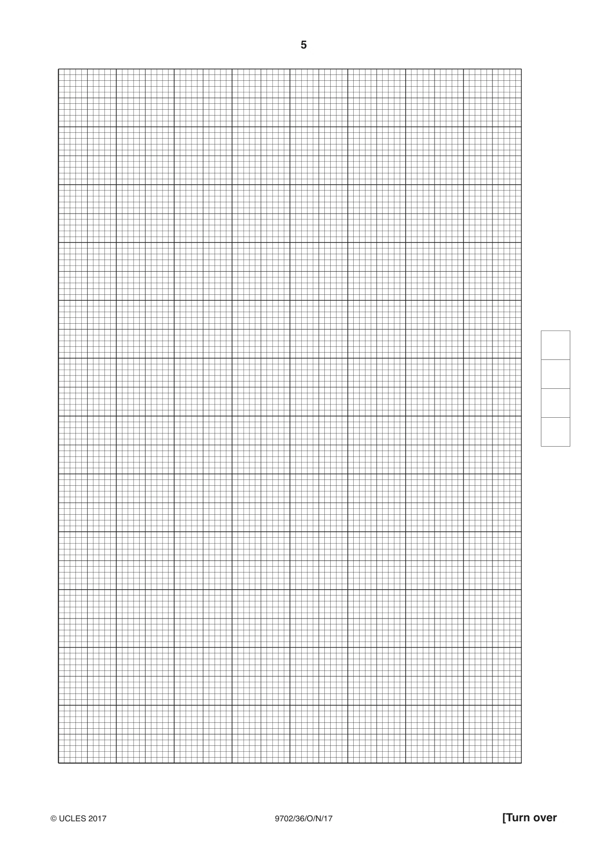 Cambridge A Level Physics 9702 2017 Oct/Nov Paper 3 · Variant 6 question paper, page 5 of 12