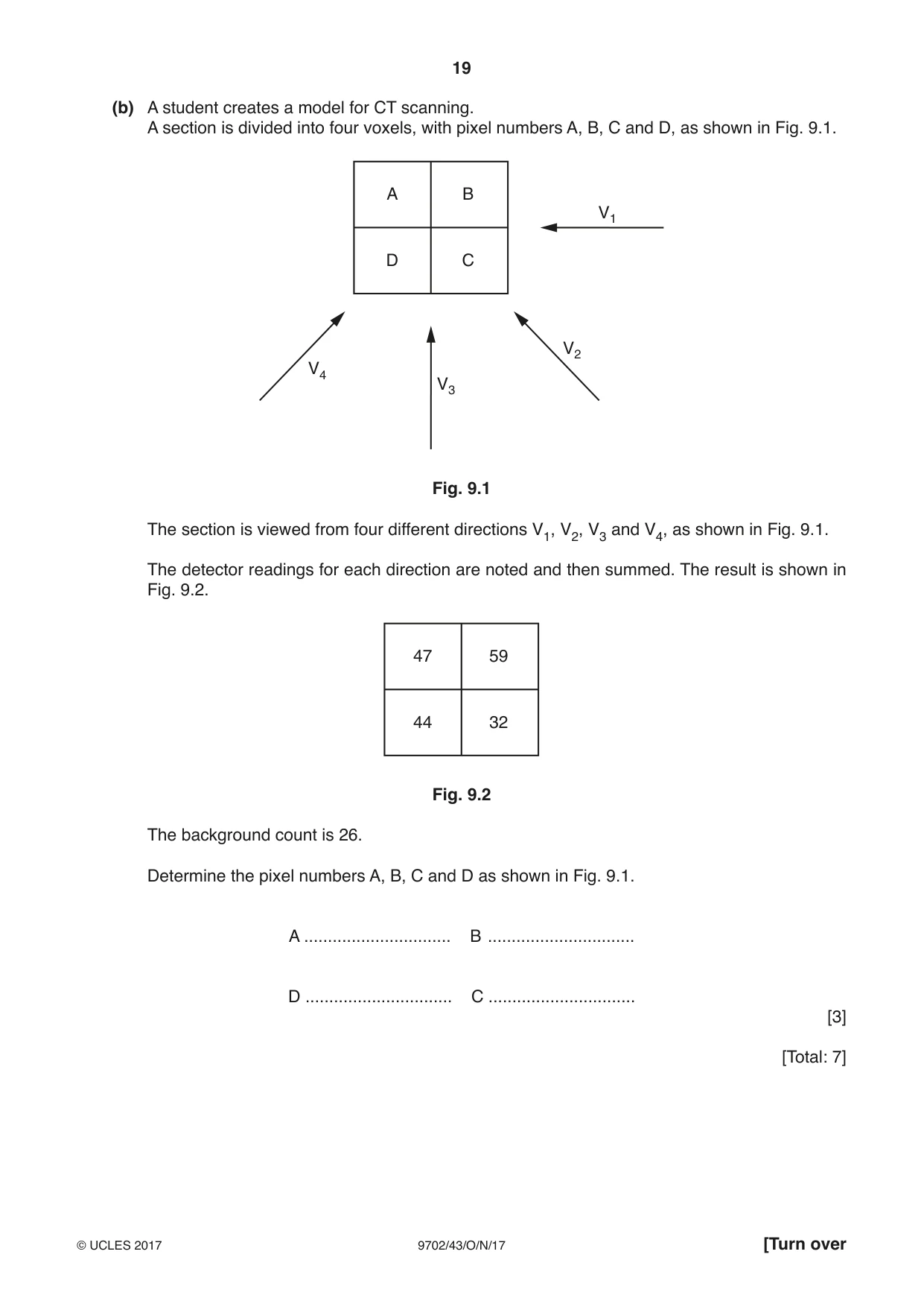 Cambridge A Level Physics 9702 2017 Oct/Nov Paper 4 · Variant 3 question paper, page 19 of 24