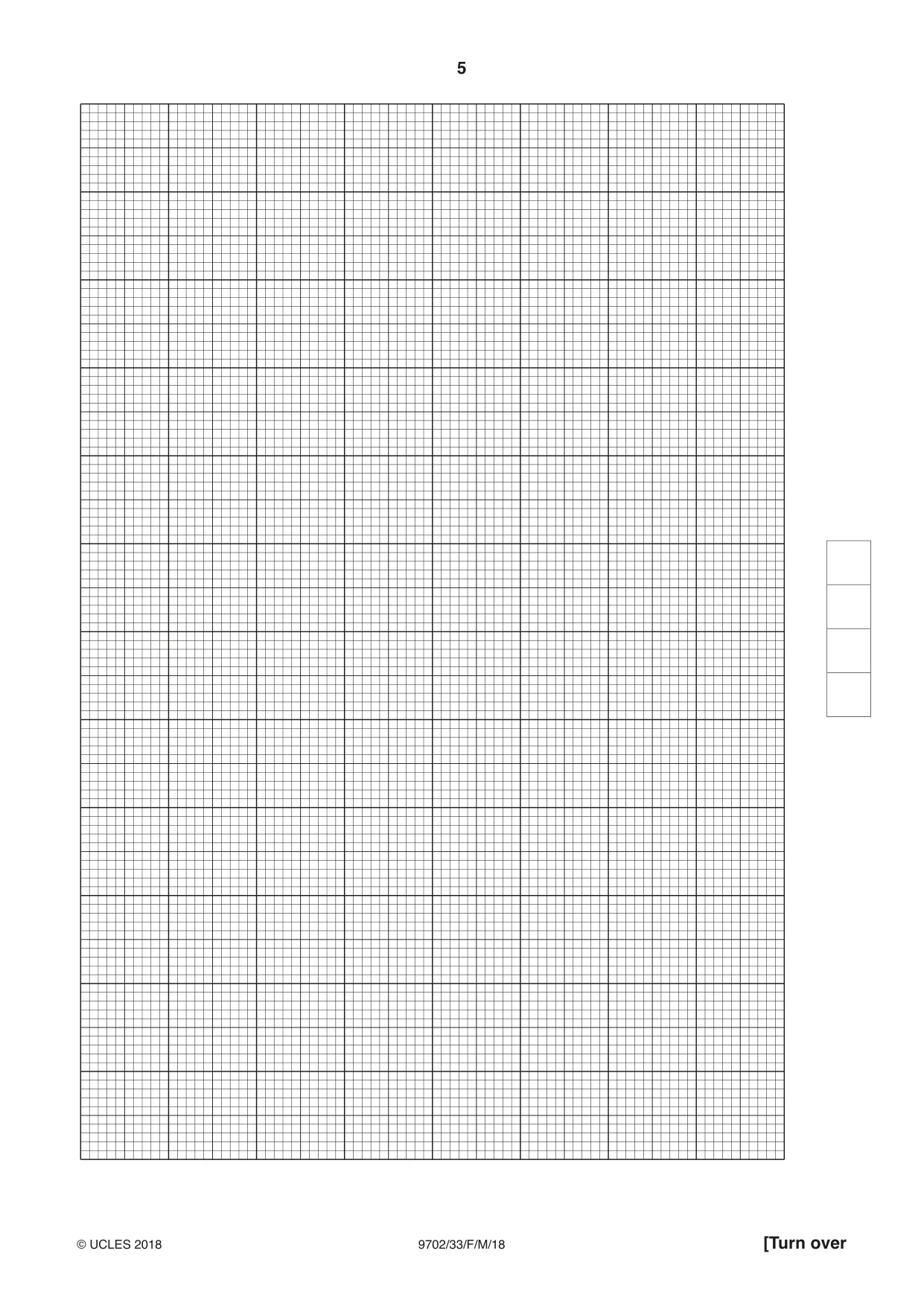 Cambridge A Level Physics 9702 2018 Feb/March Paper 3 · Variant 3 question paper, page 5 of 12